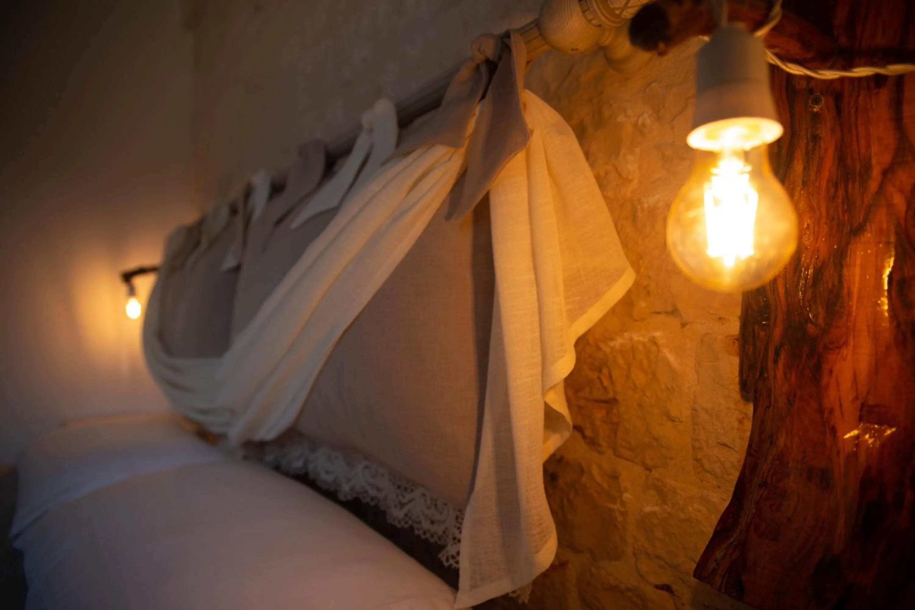 Bed in Relais La Masseriola