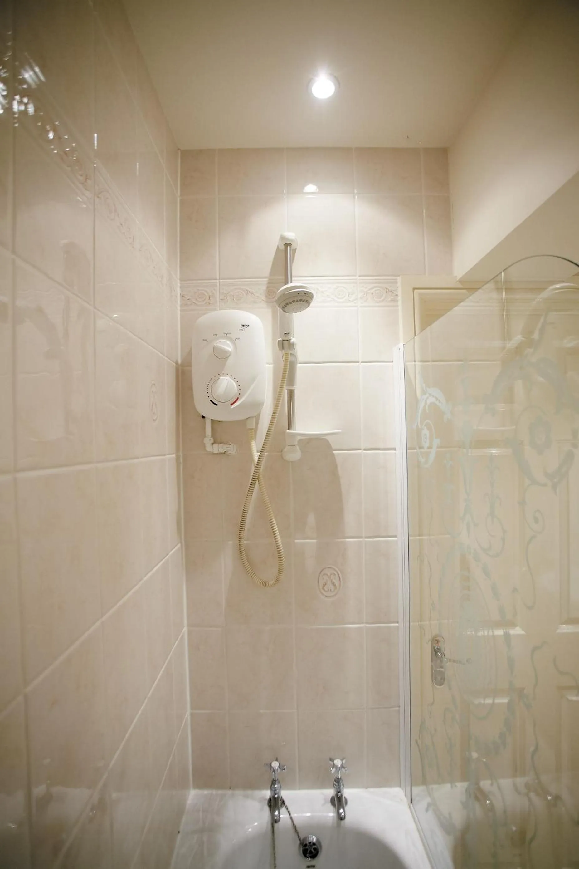 Shower in Cotford Hotel