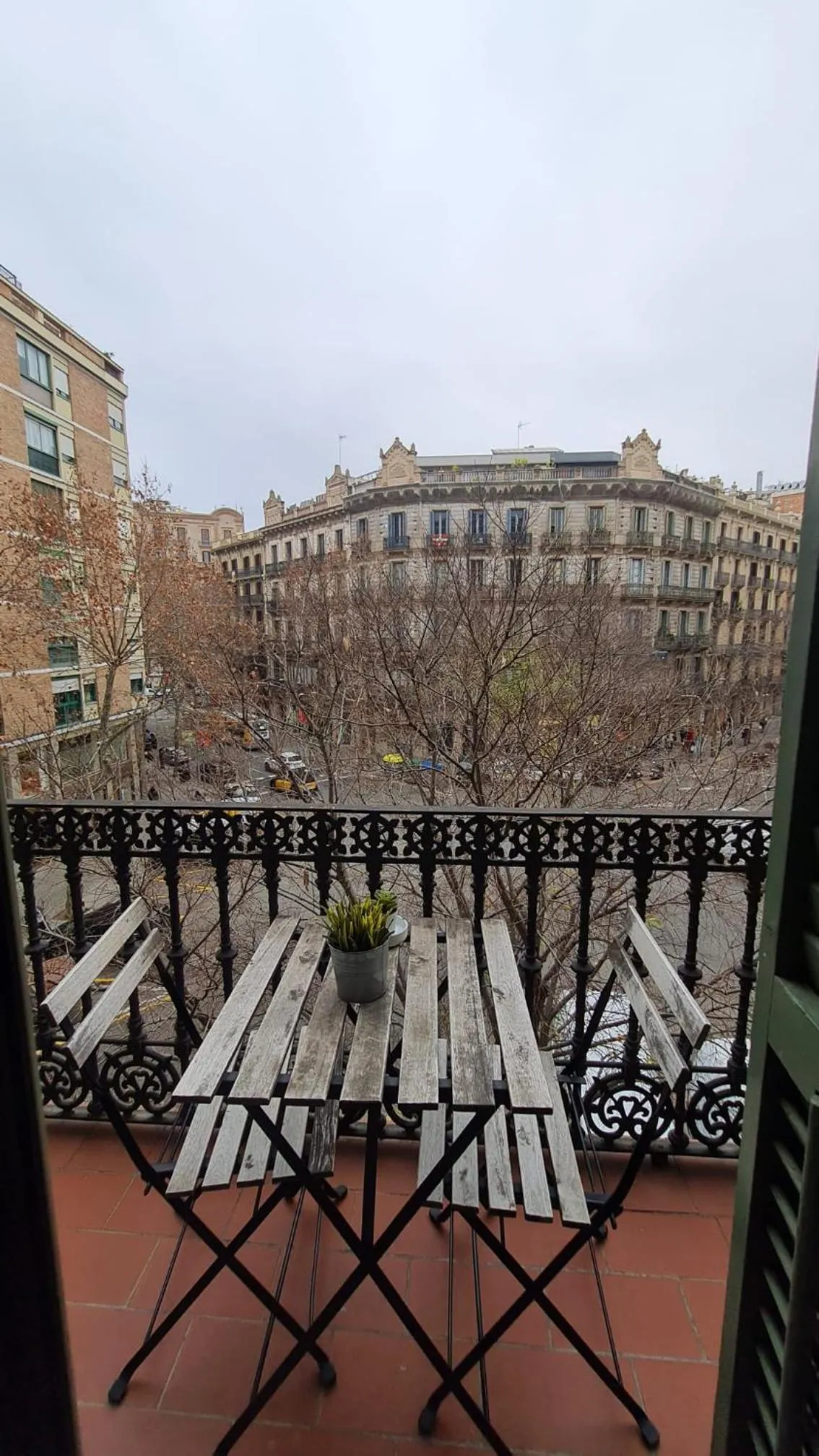 View (from property/room) in Hostal Eixample