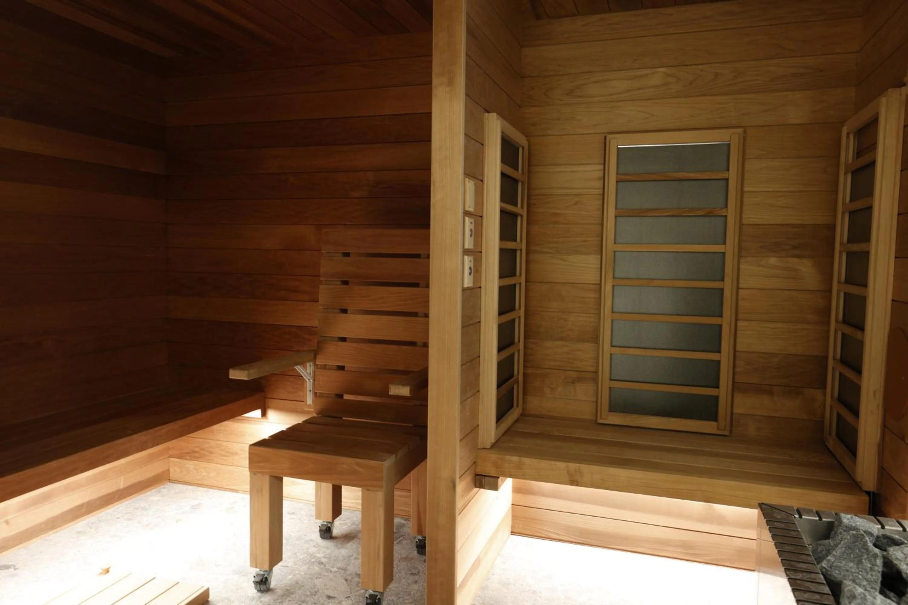 Sauna in FLORAMARE HEALTH RESORT