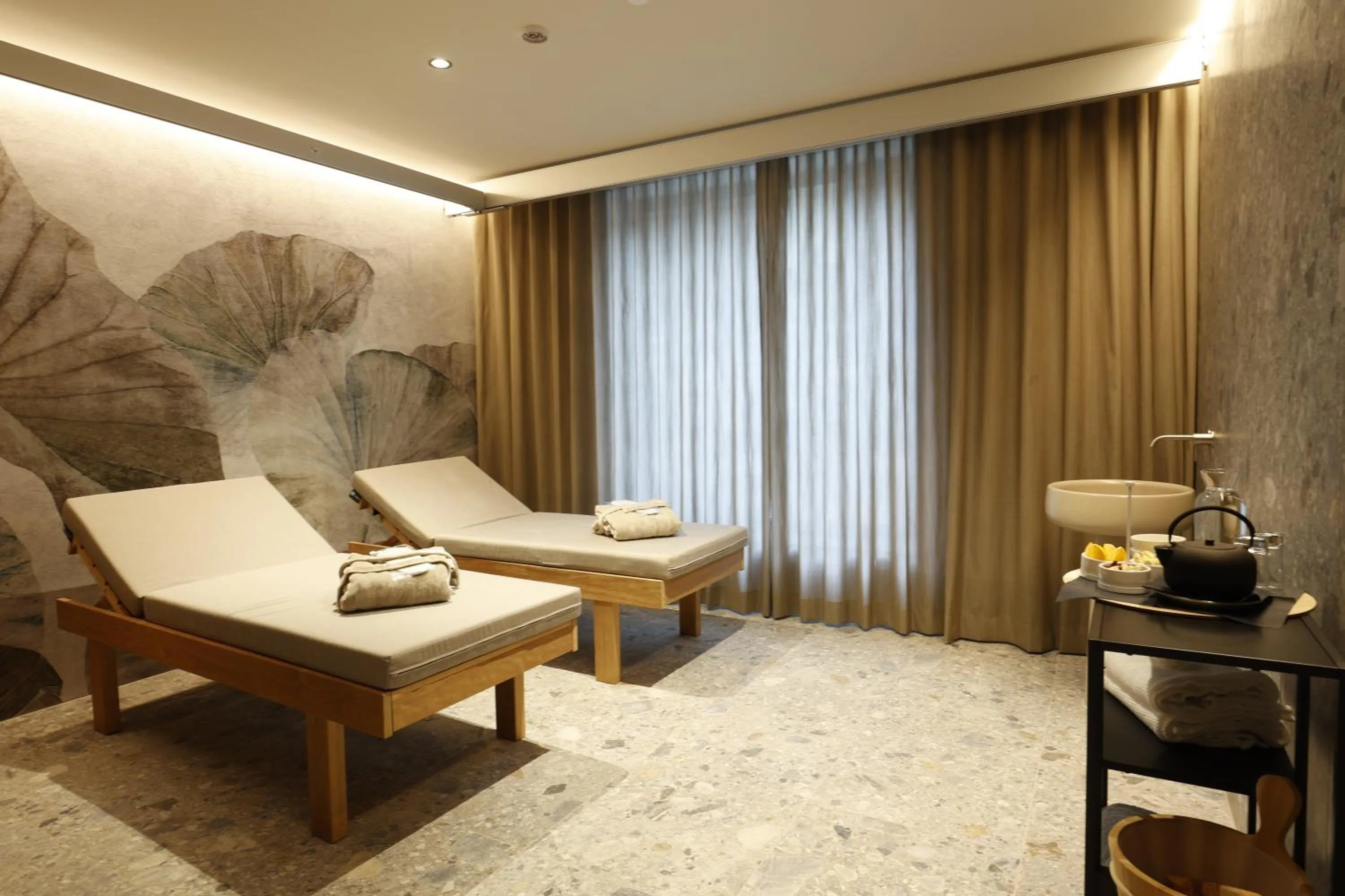 Sauna in FLORAMARE HEALTH RESORT