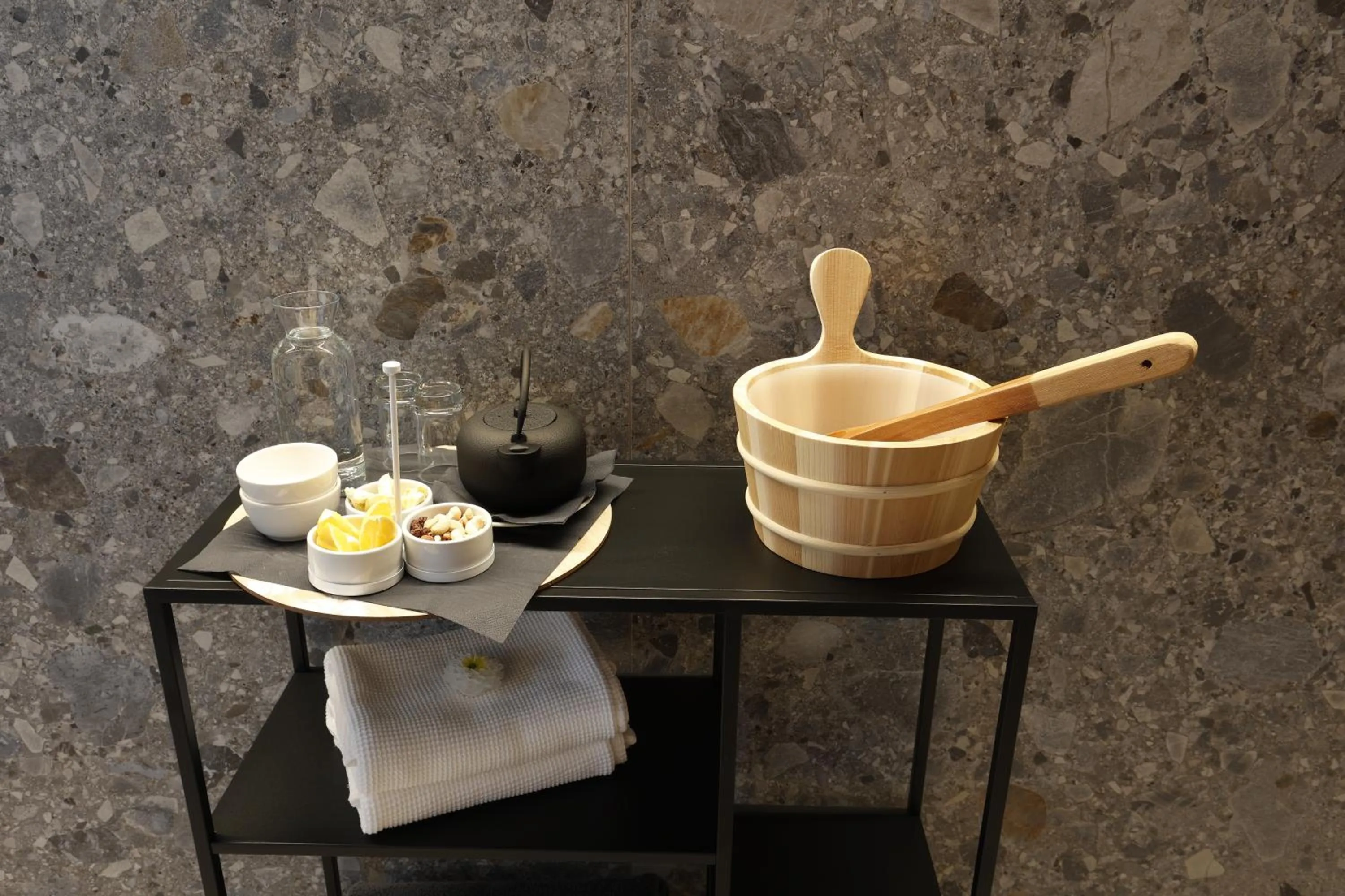 Sauna in FLORAMARE HEALTH RESORT