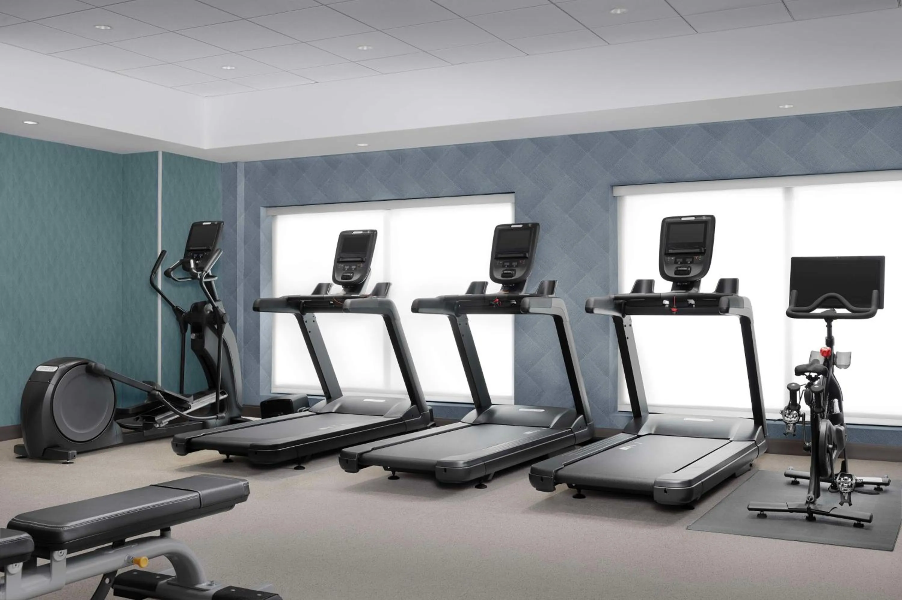 Fitness centre/facilities in Home2 Suites By Hilton Falls Church