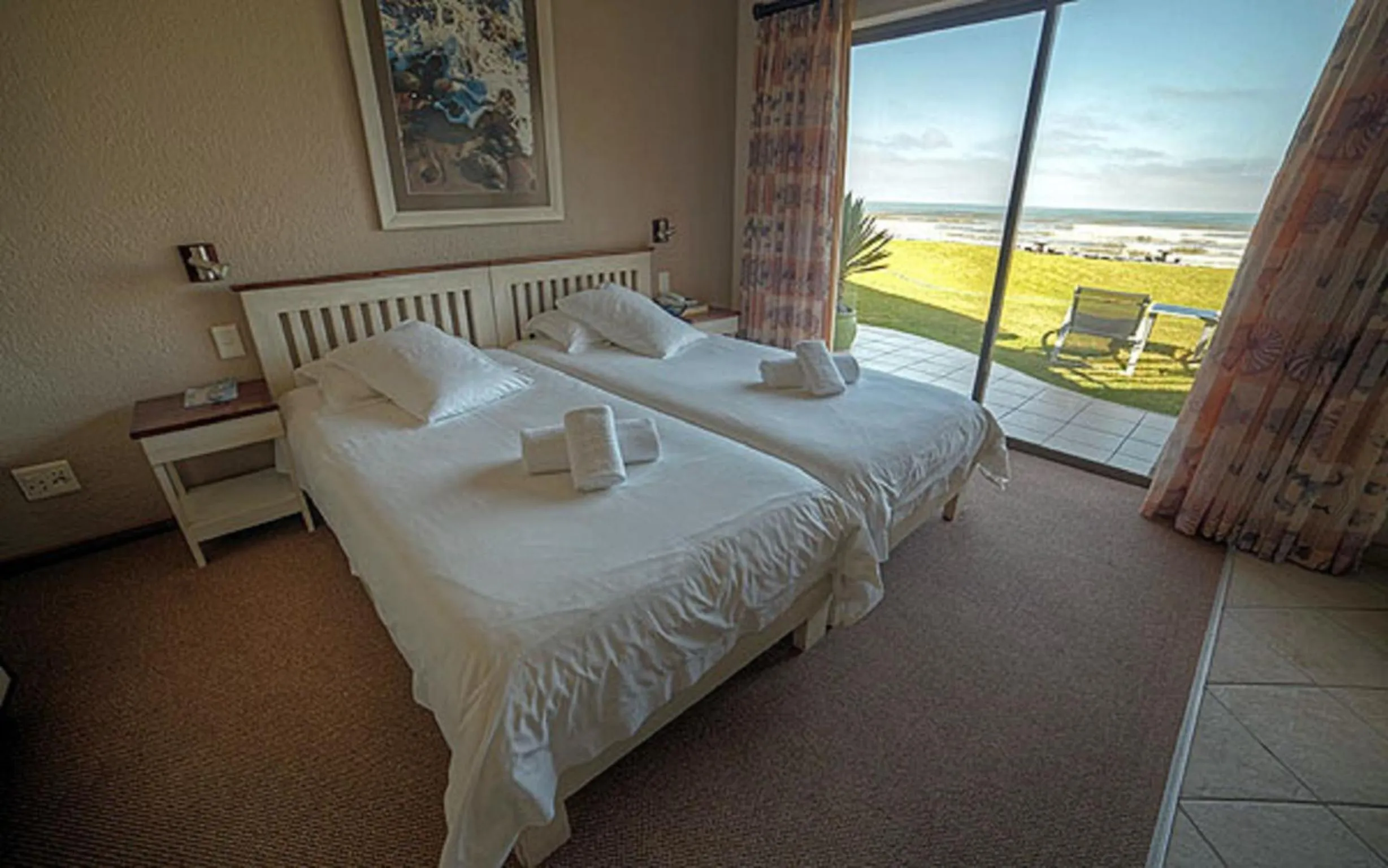 Bed in Beach Lodge