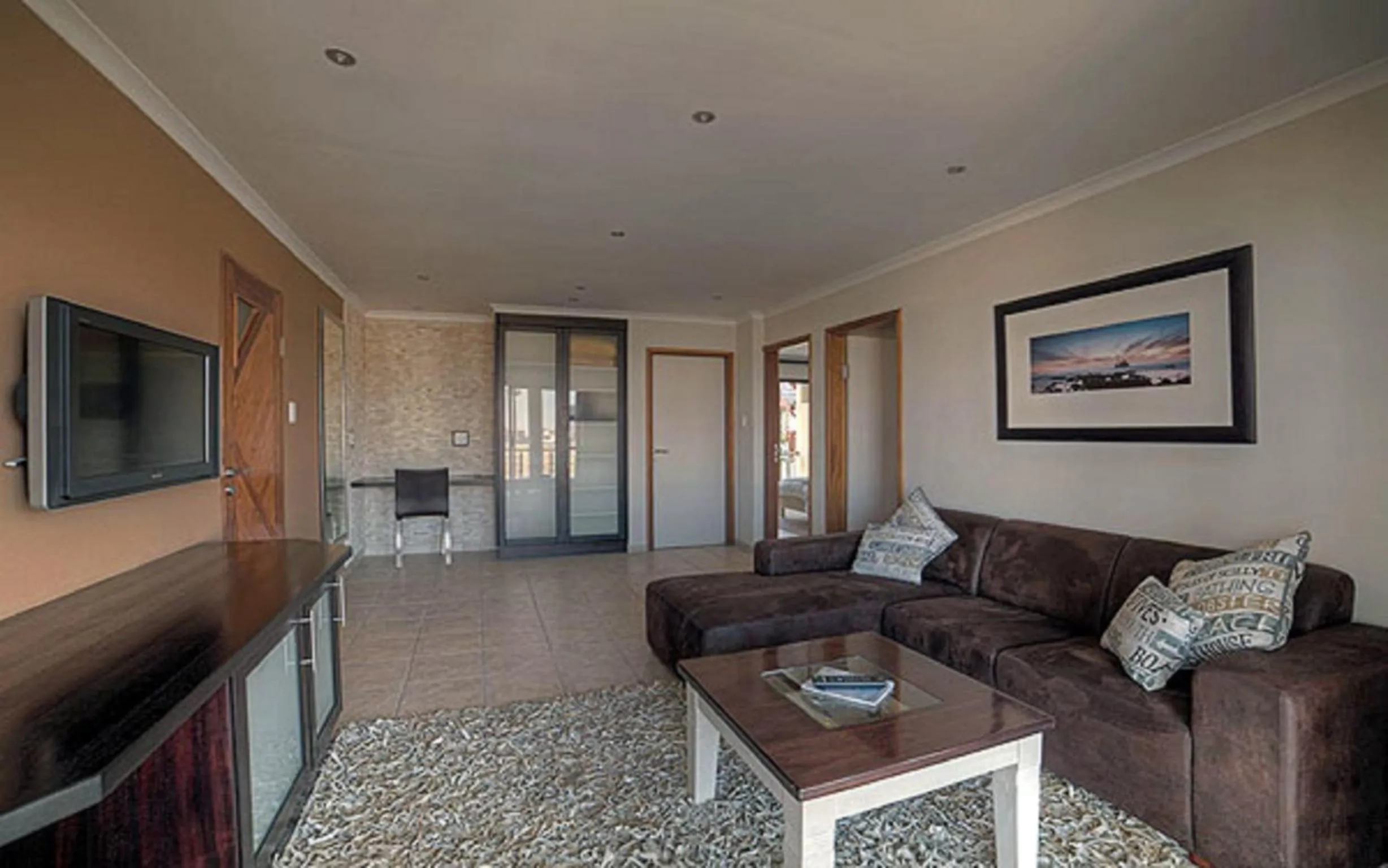 Living room in Beach Lodge