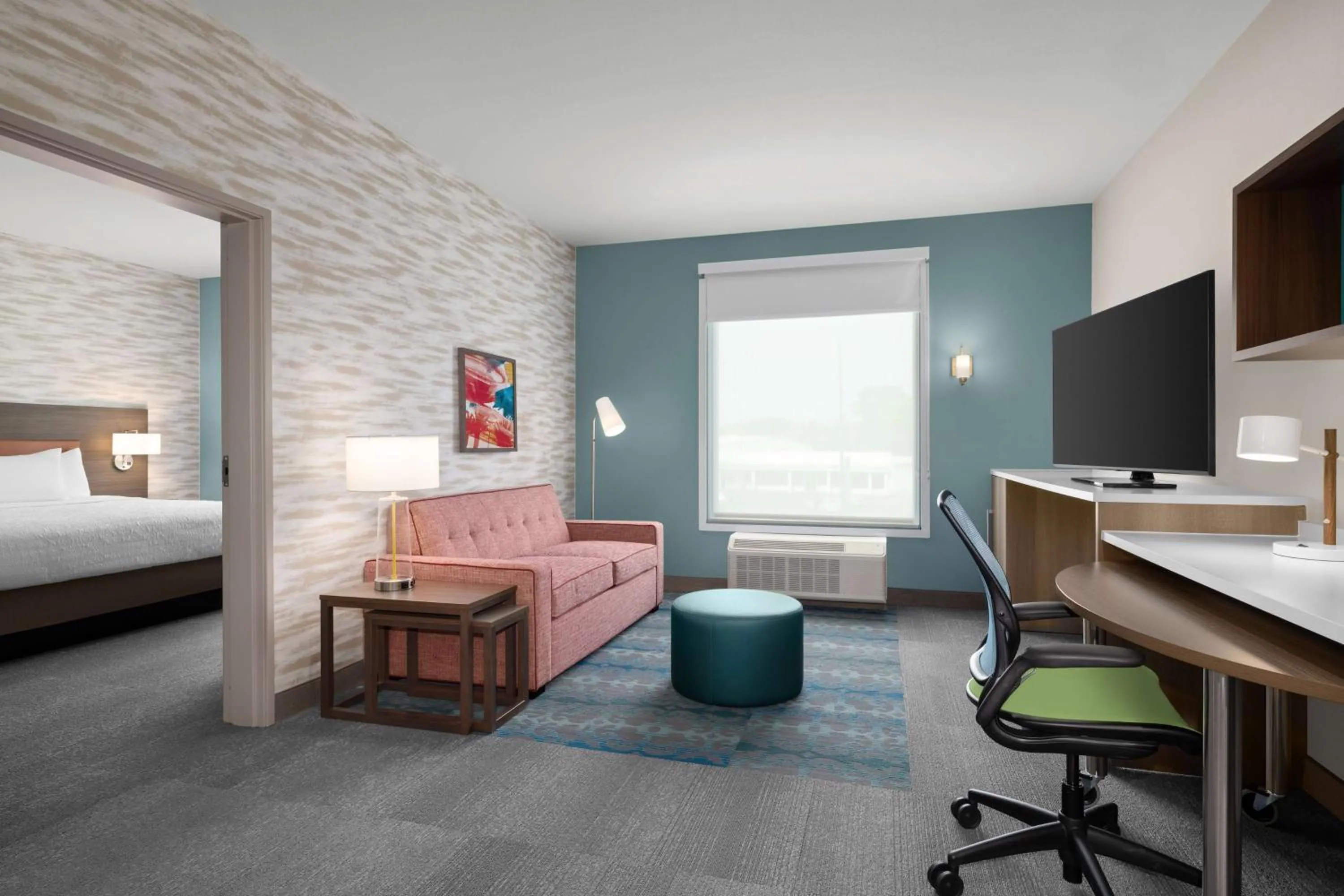 Bedroom, Bed in Home2 Suites By Hilton Niceville Eglin Air Force Base