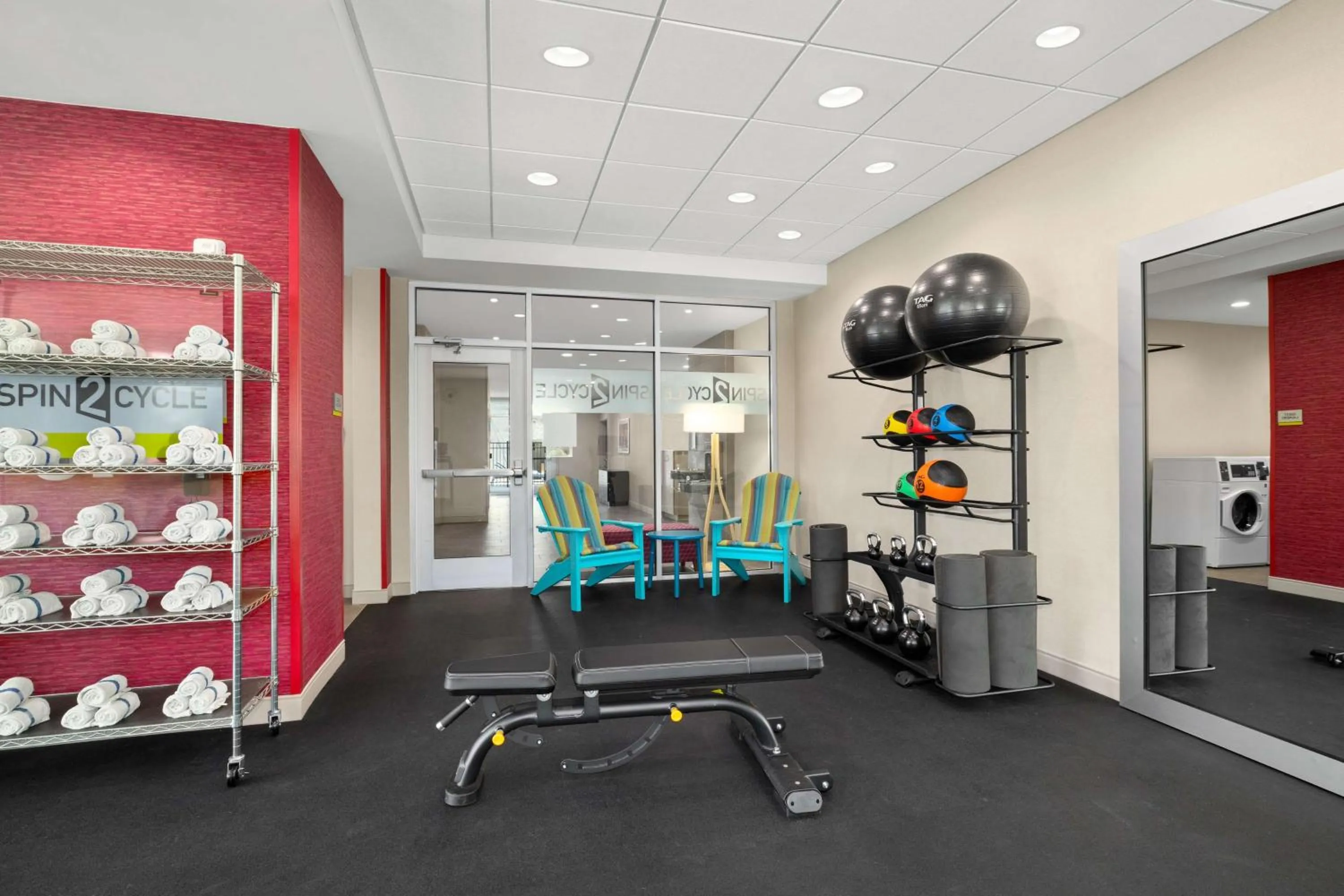 Fitness centre/facilities in Home2 Suites By Hilton Niceville Eglin Air Force Base
