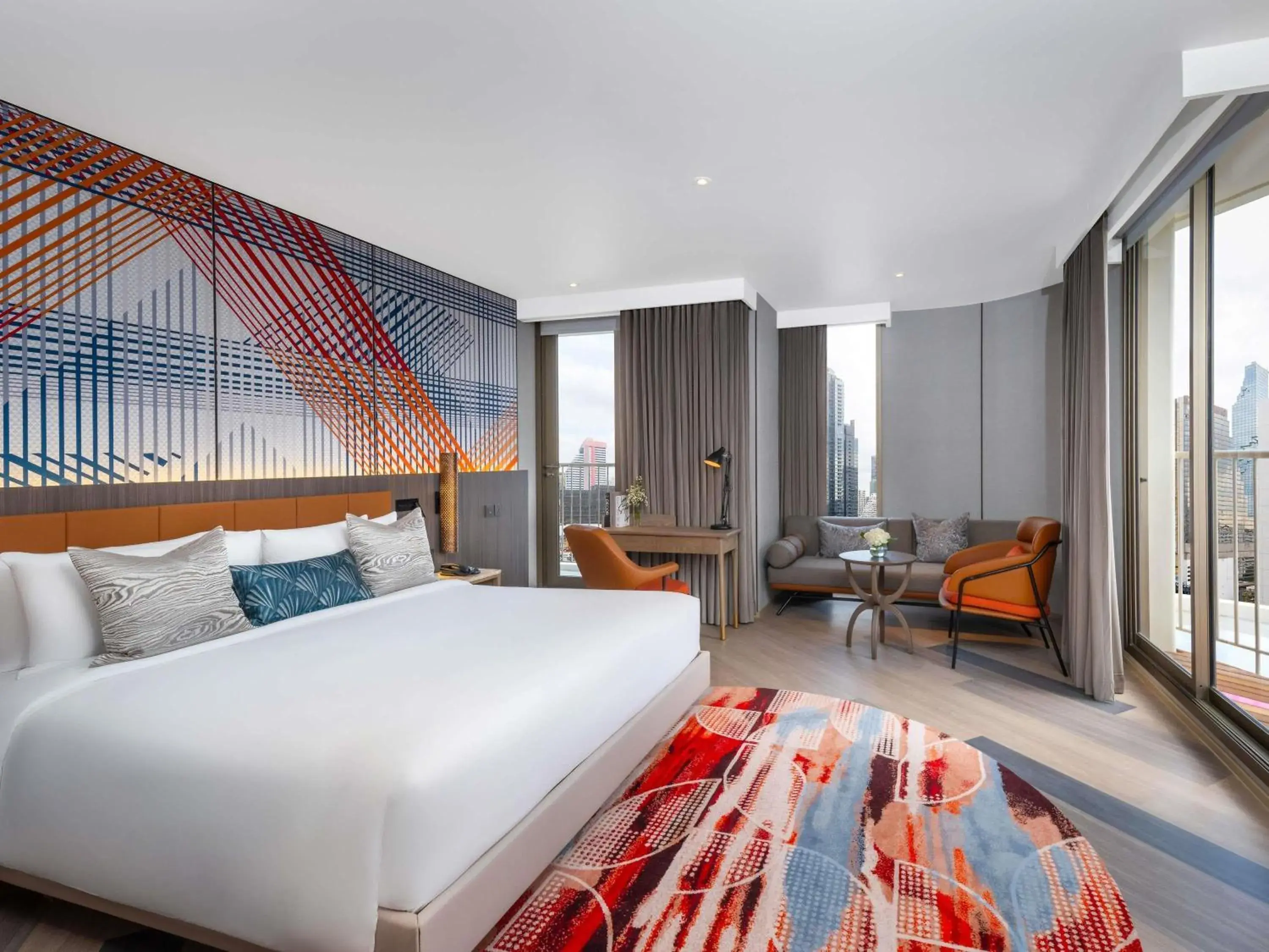 Bedroom, Bed in Mercure Bangkok Surawong Bedroom, Bed in Mercure Bangkok Surawong