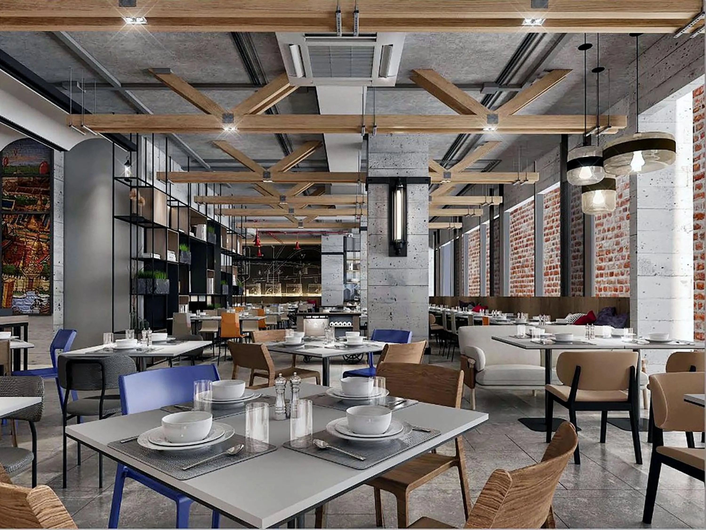 Restaurant/places to eat in Mercure Bangkok Surawong