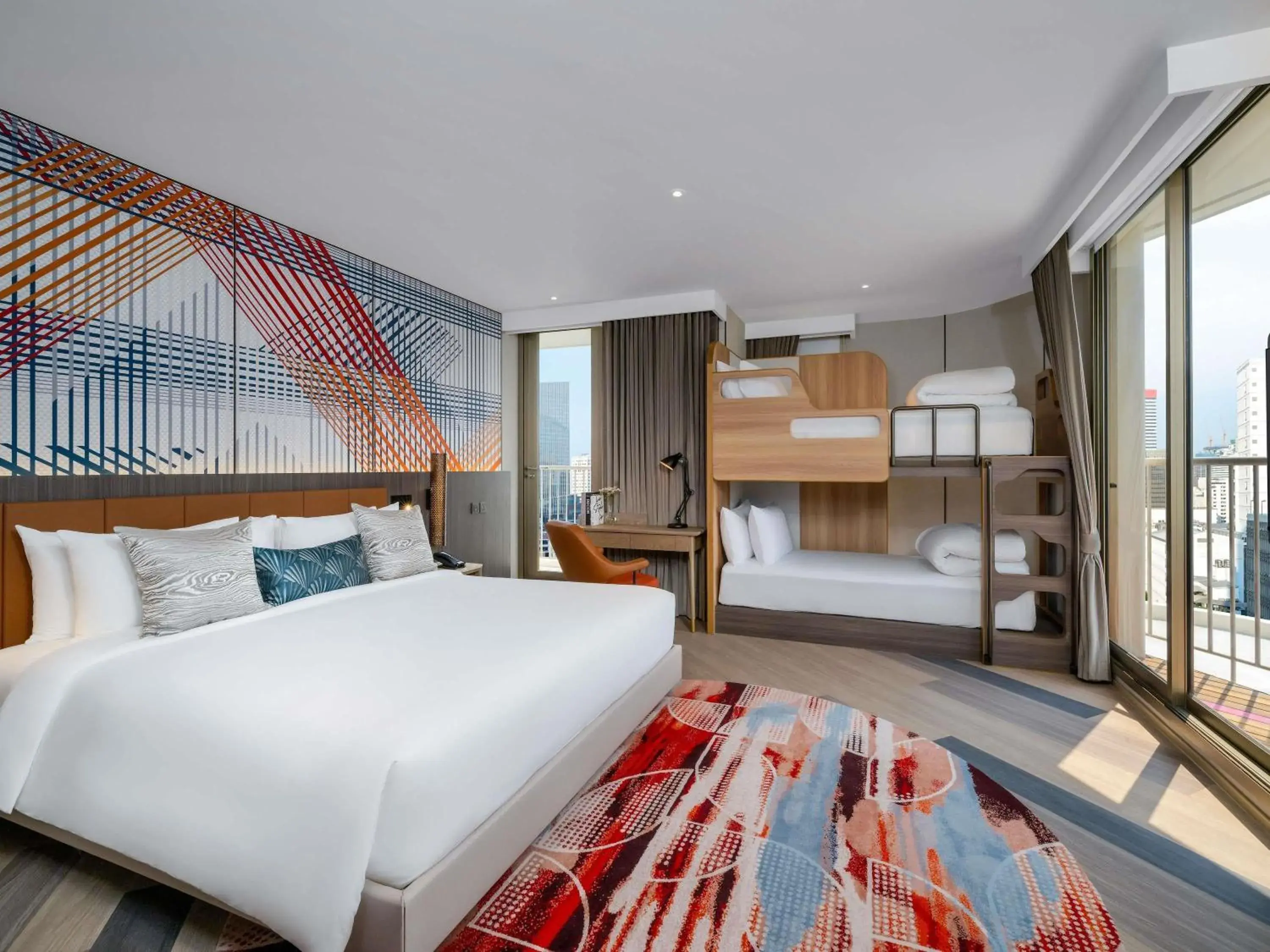 Bedroom, Bed in Mercure Bangkok Surawong Bedroom, Bed in Mercure Bangkok Surawong