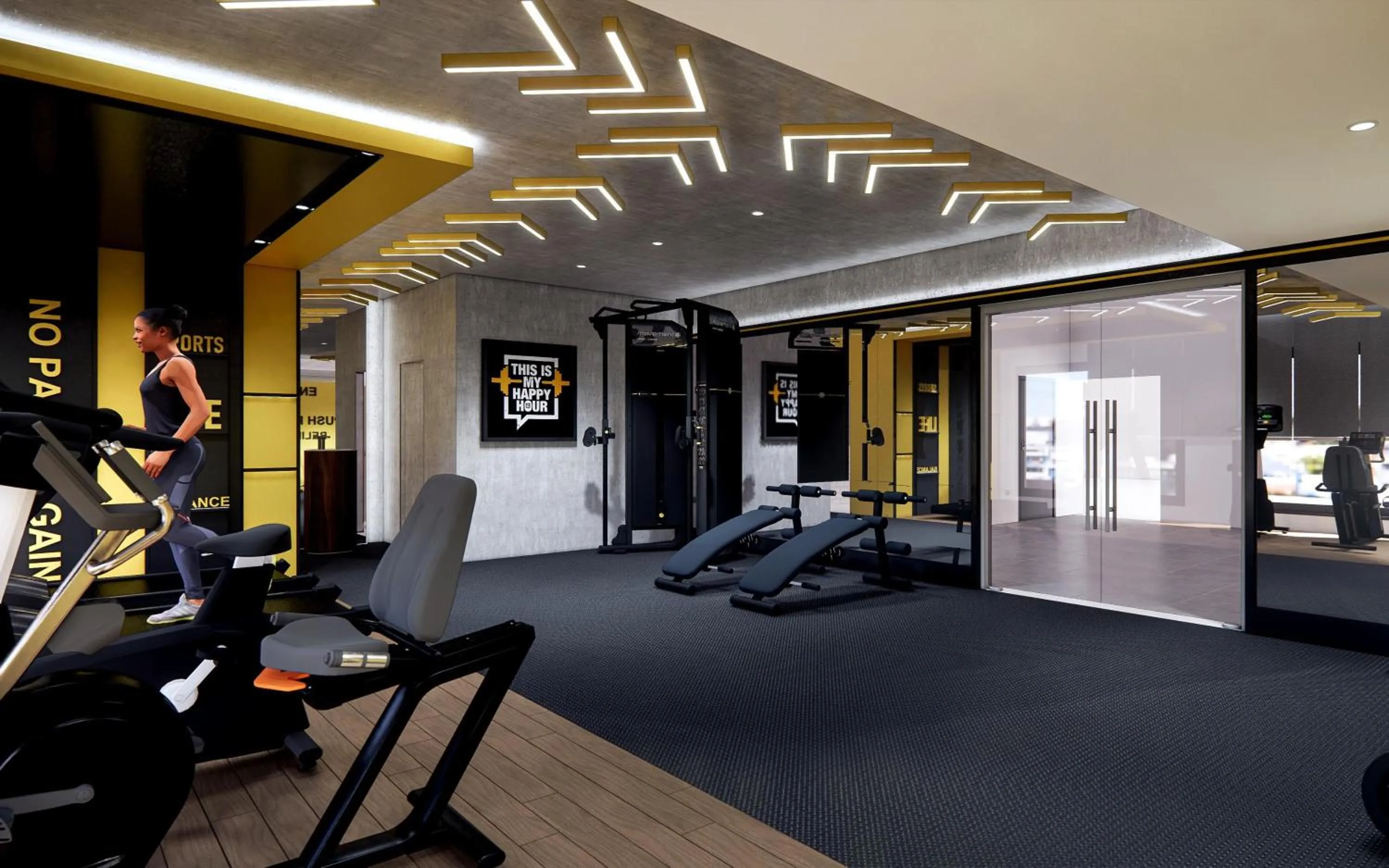 Fitness centre/facilities in Mercure Bangkok Surawong