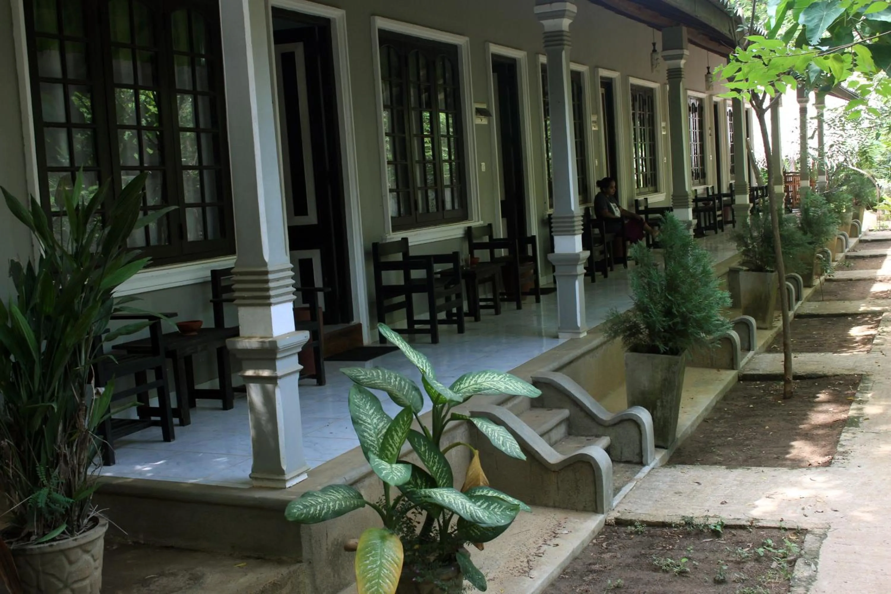 Garden view in A4 Villa & Spa.