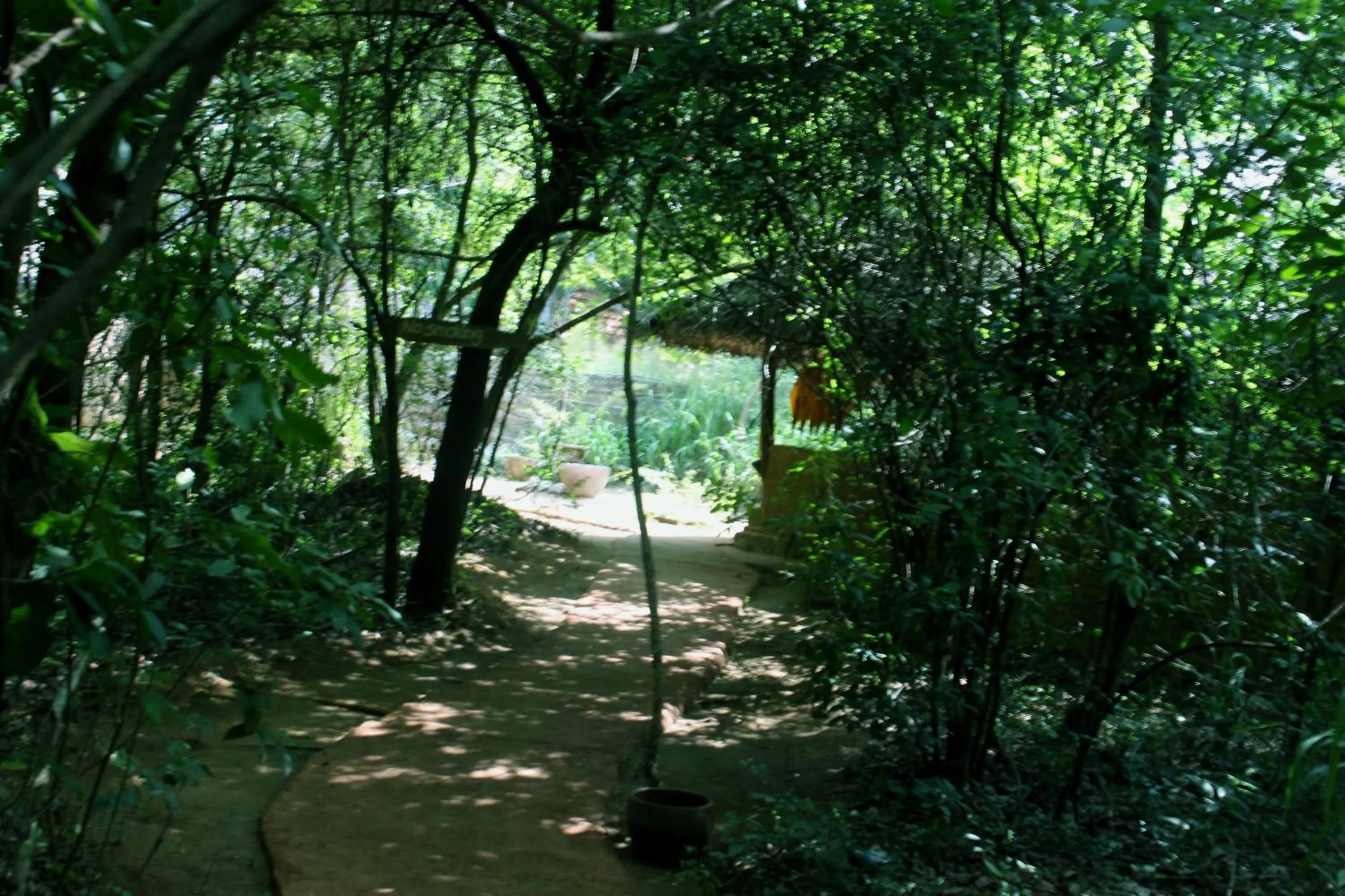 Garden in A4 Villa & Spa.
