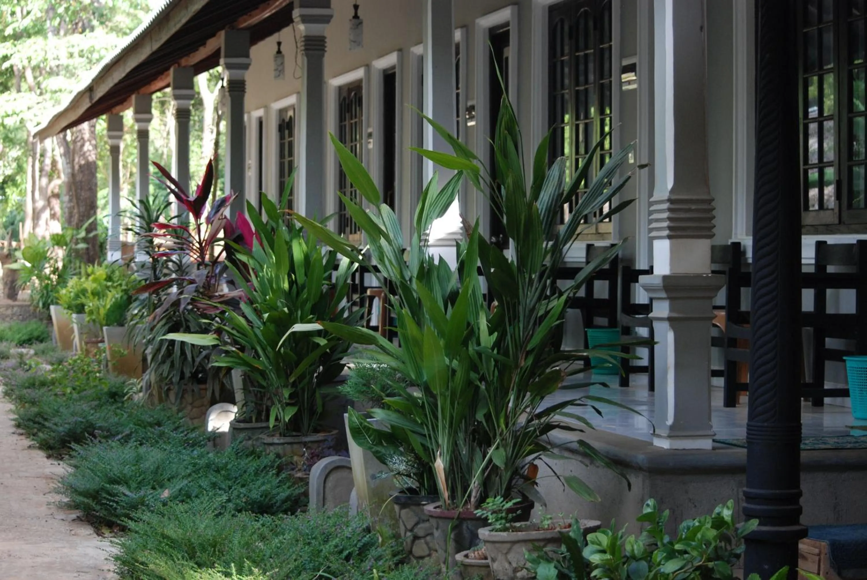 Decorative detail in A4 Villa & Spa.