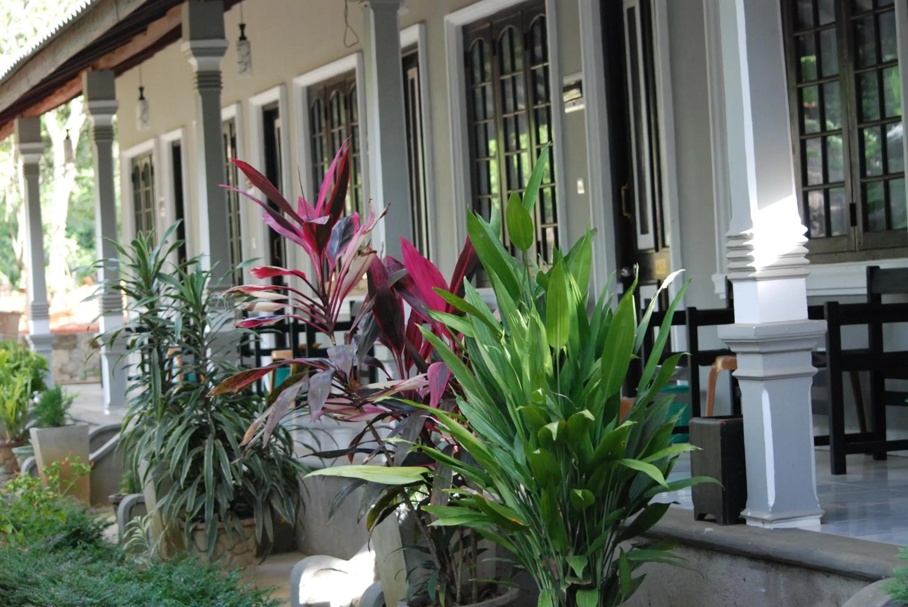 Decorative detail in A4 Villa & Spa.