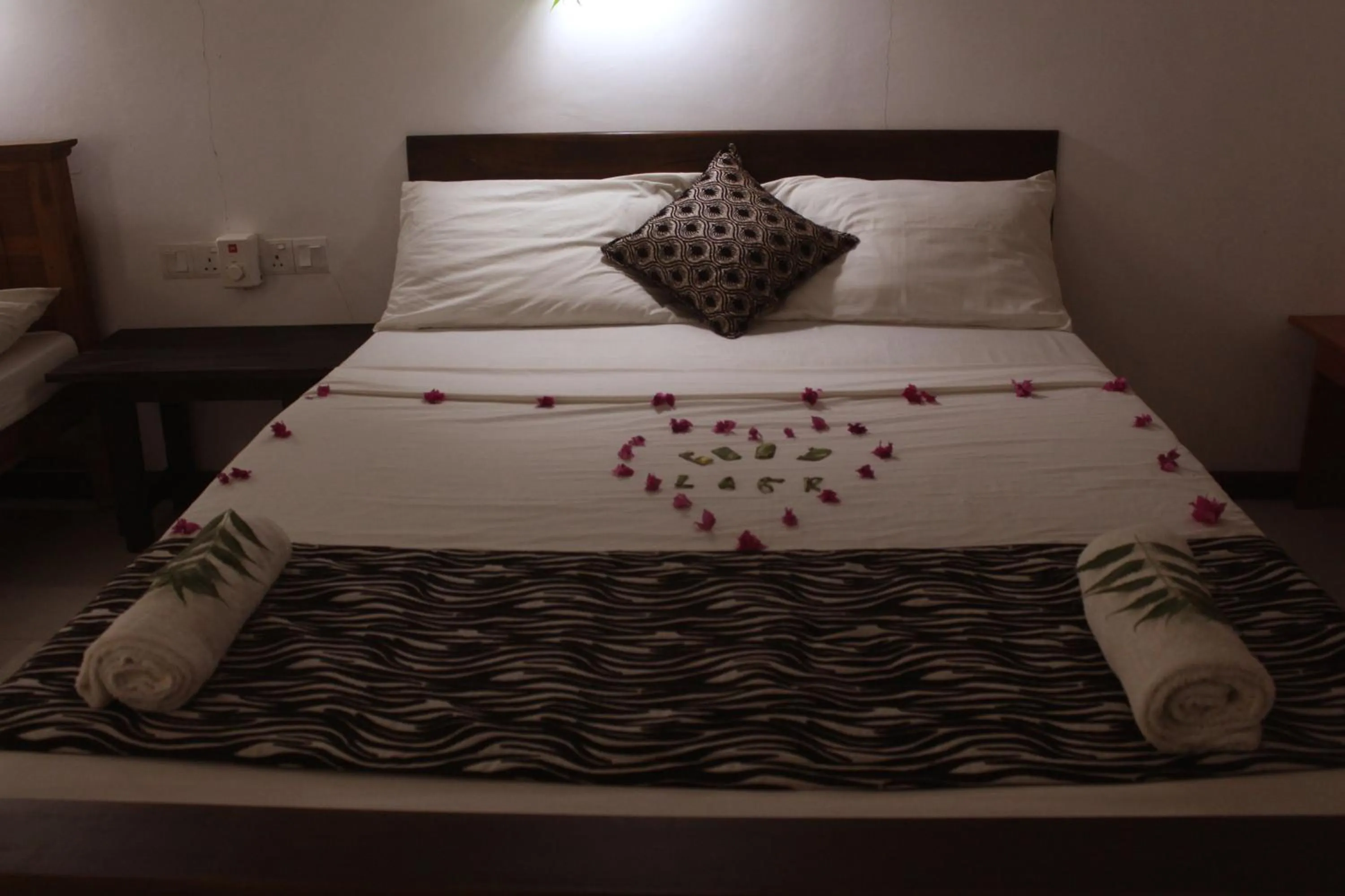 Bed in A4 Villa & Spa.