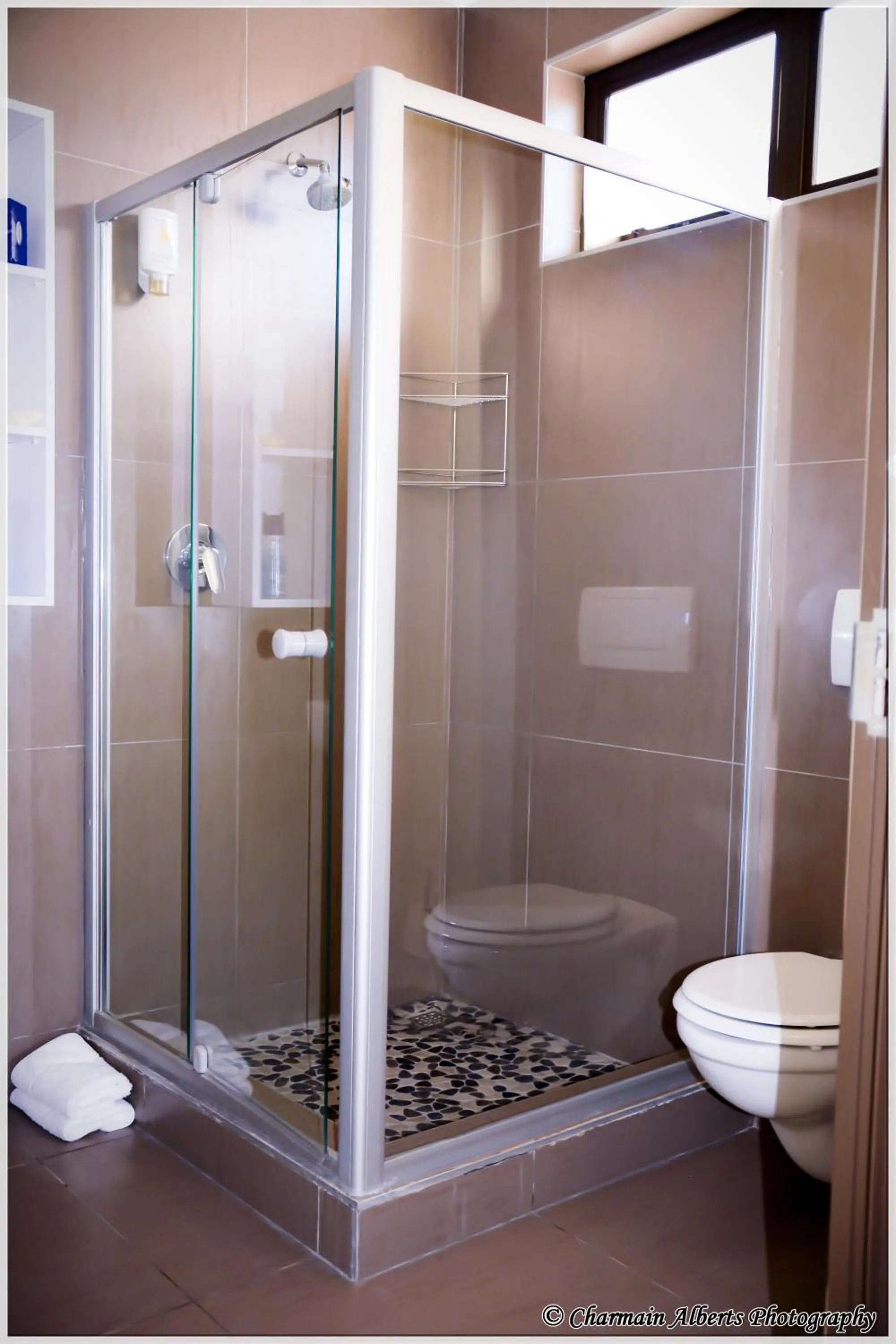 Shower in Desert Sands Boutique B&B | Self-Catering