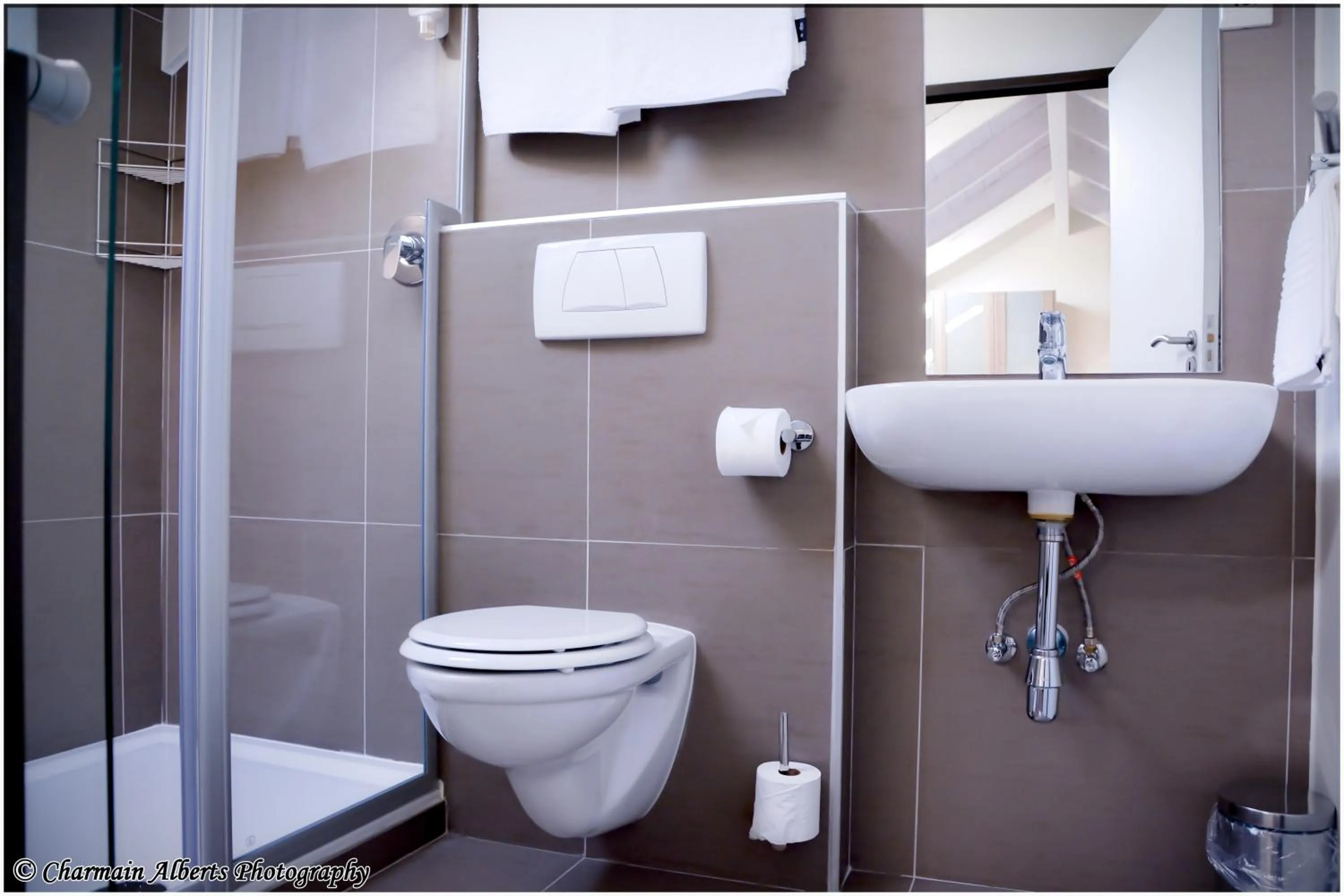 Shower in Desert Sands Boutique B&B | Self-Catering