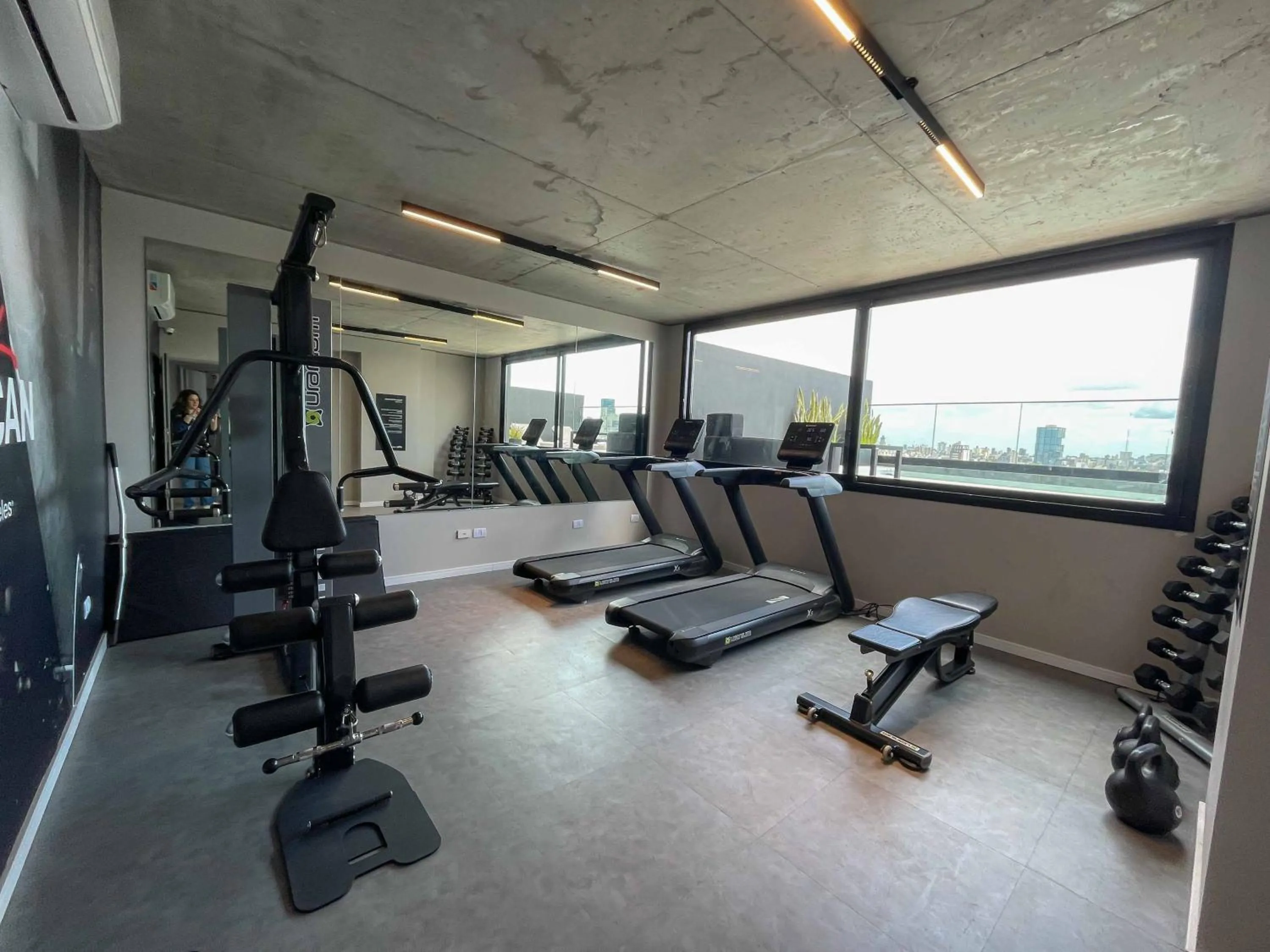 Fitness centre/facilities in Milenia Soho by iPPA
