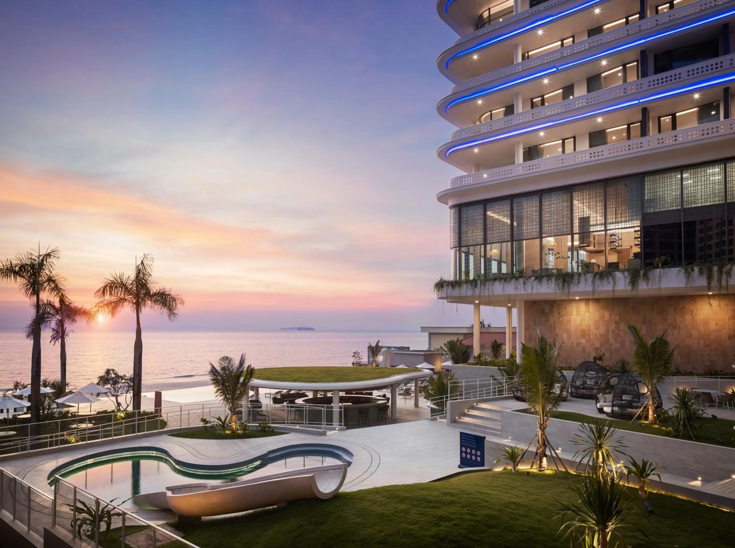 Property building in Novotel Sihanoukville Holiday Resort