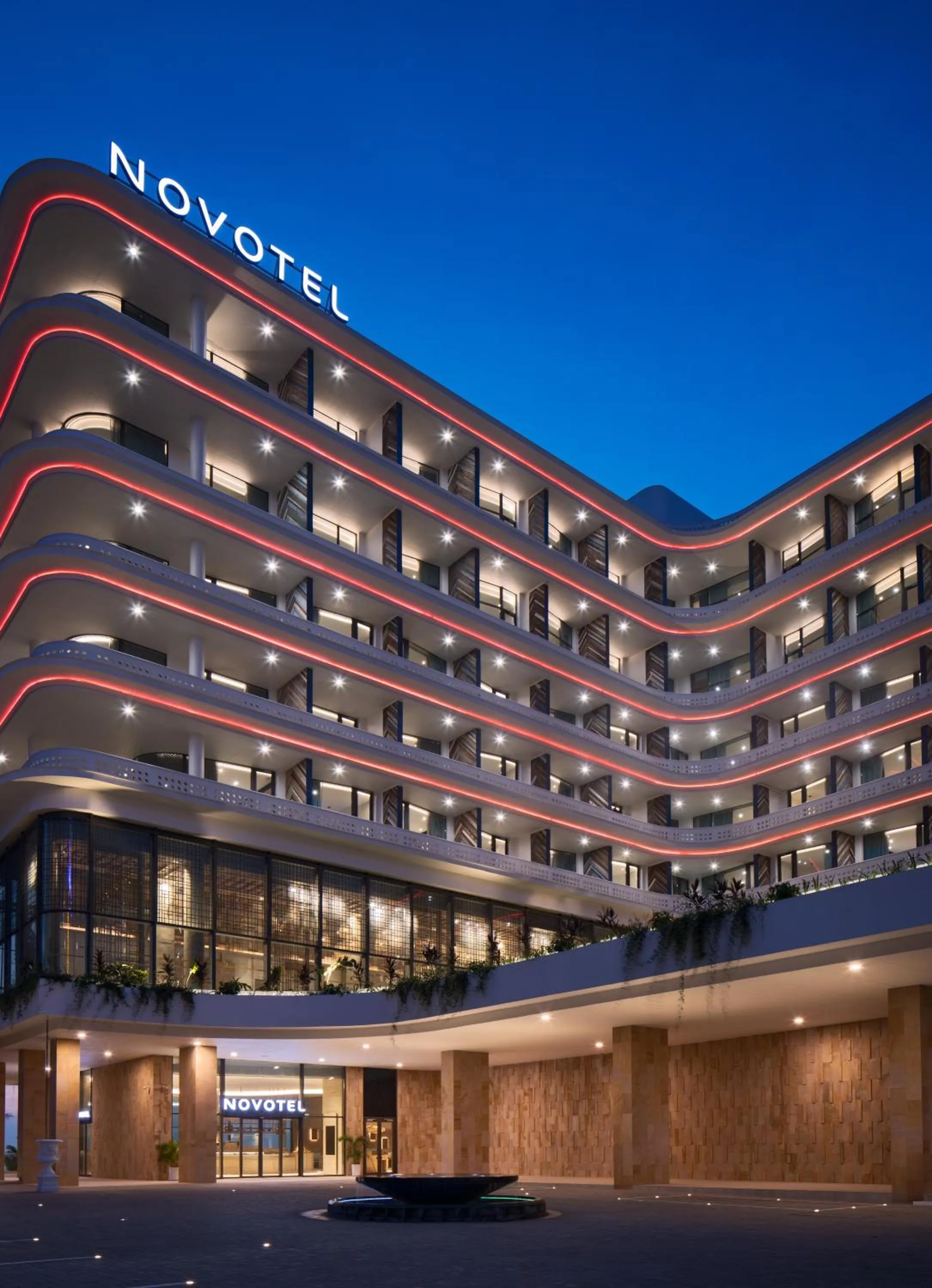 Property building in Novotel Sihanoukville Holiday Resort