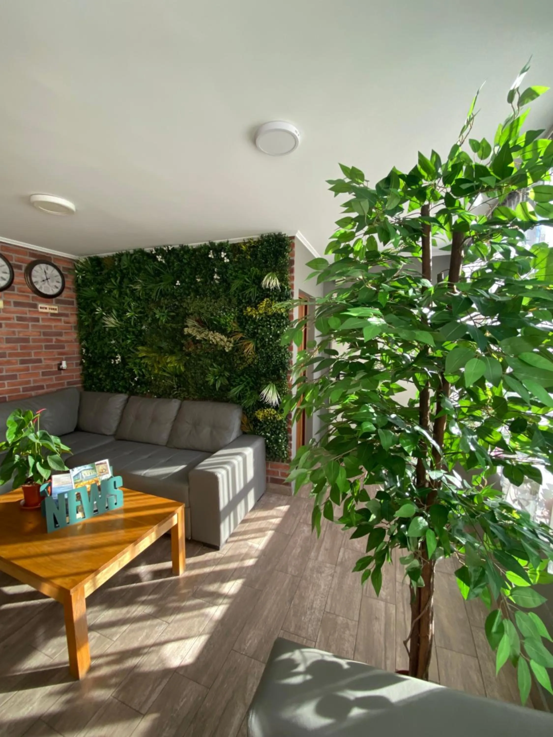 Living room in City Hotel