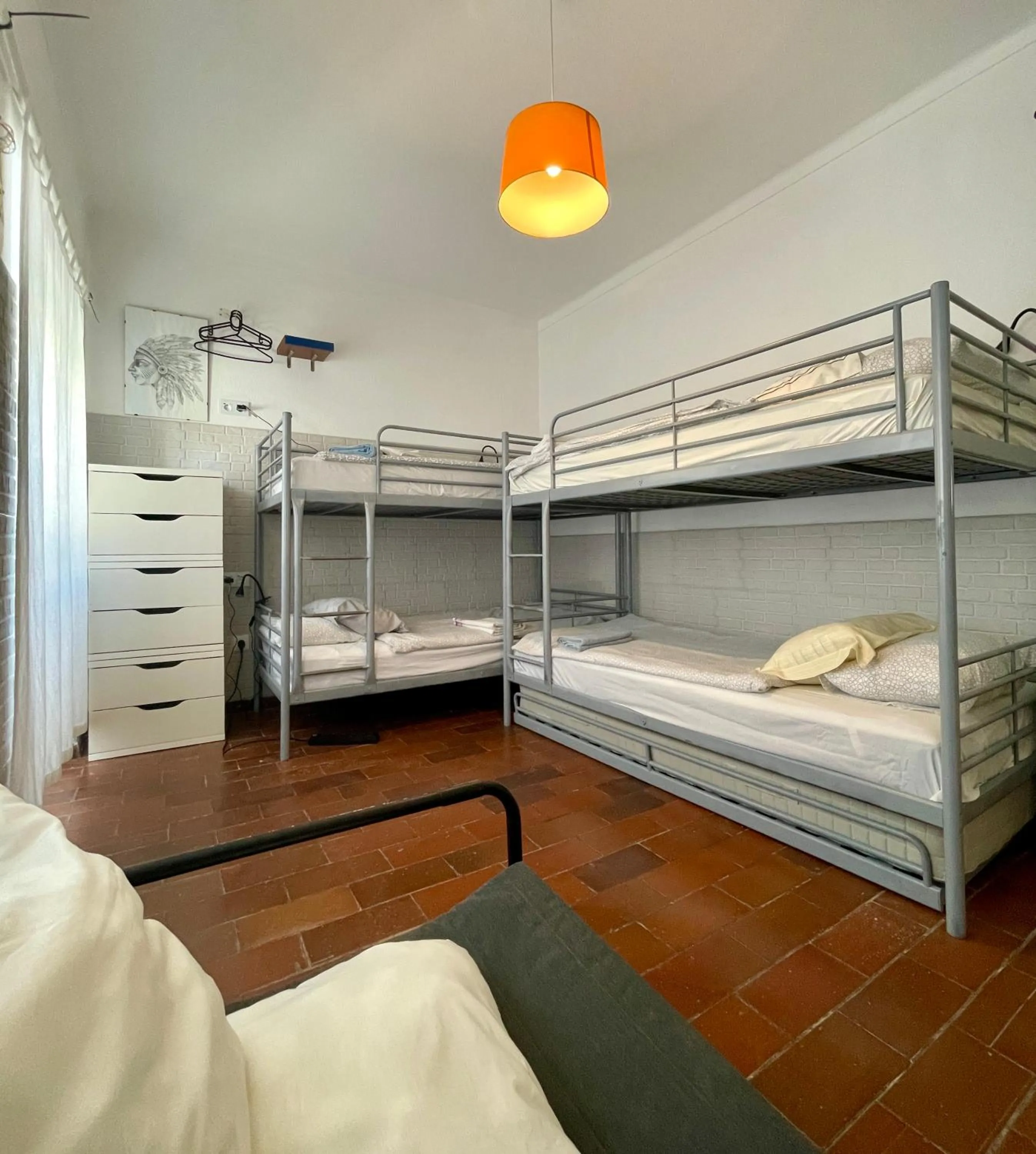Bed in Native Surfhouse