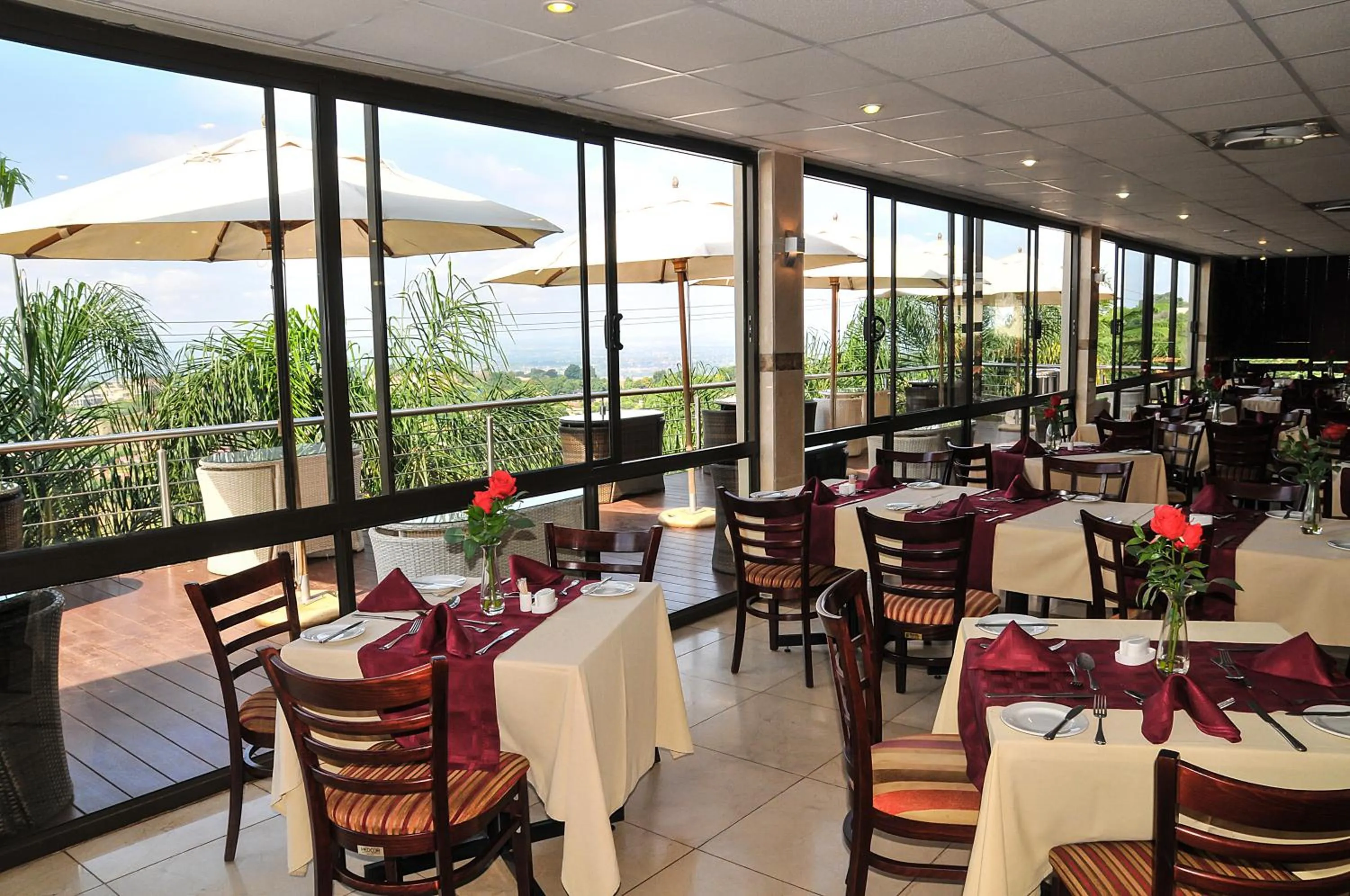 Dining area in 2Ten Hotel