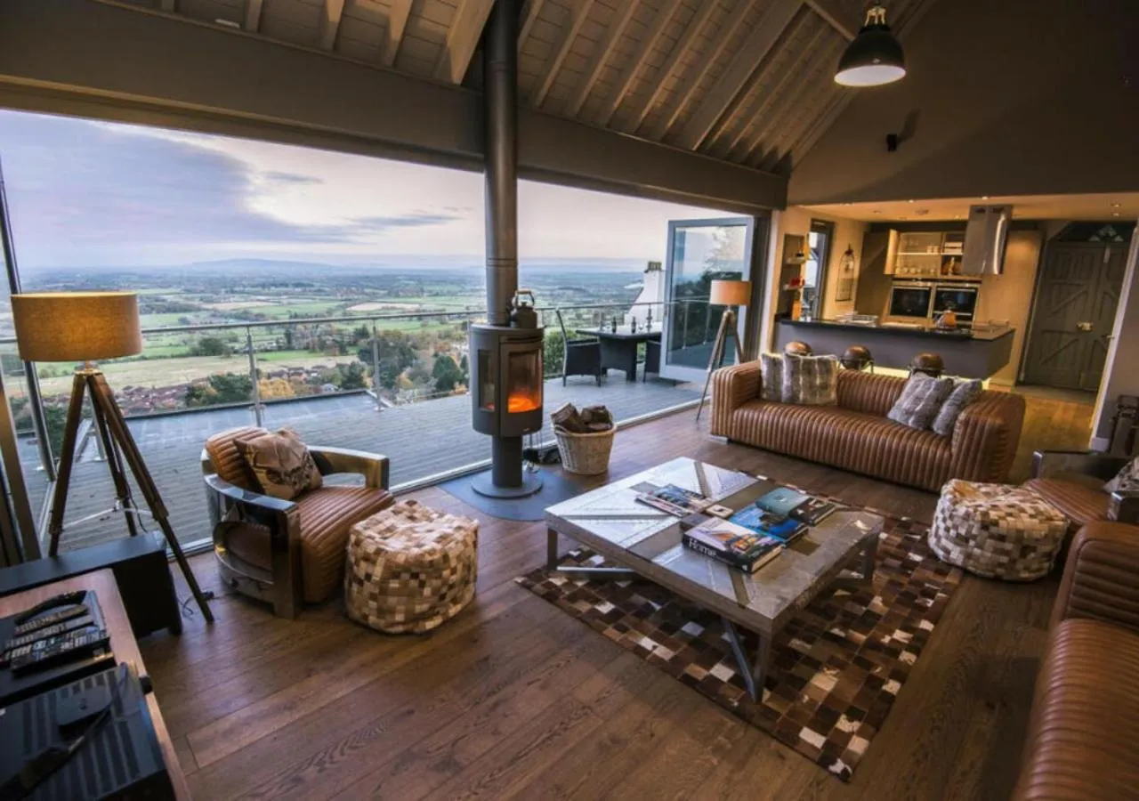 Living room in Cottage In The Wood
