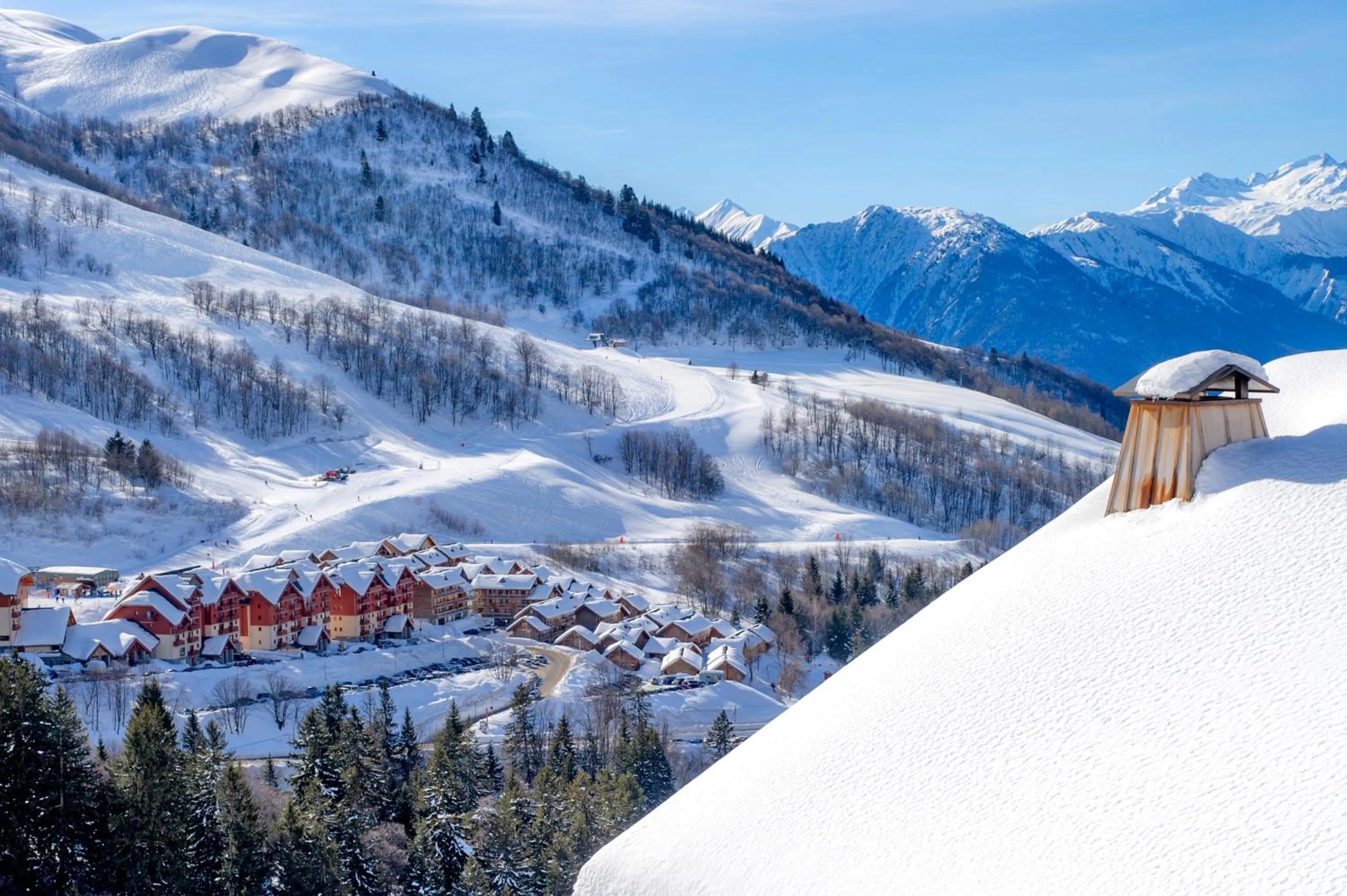 Natural landscape in Résidence Goélia Le Village Gaulois