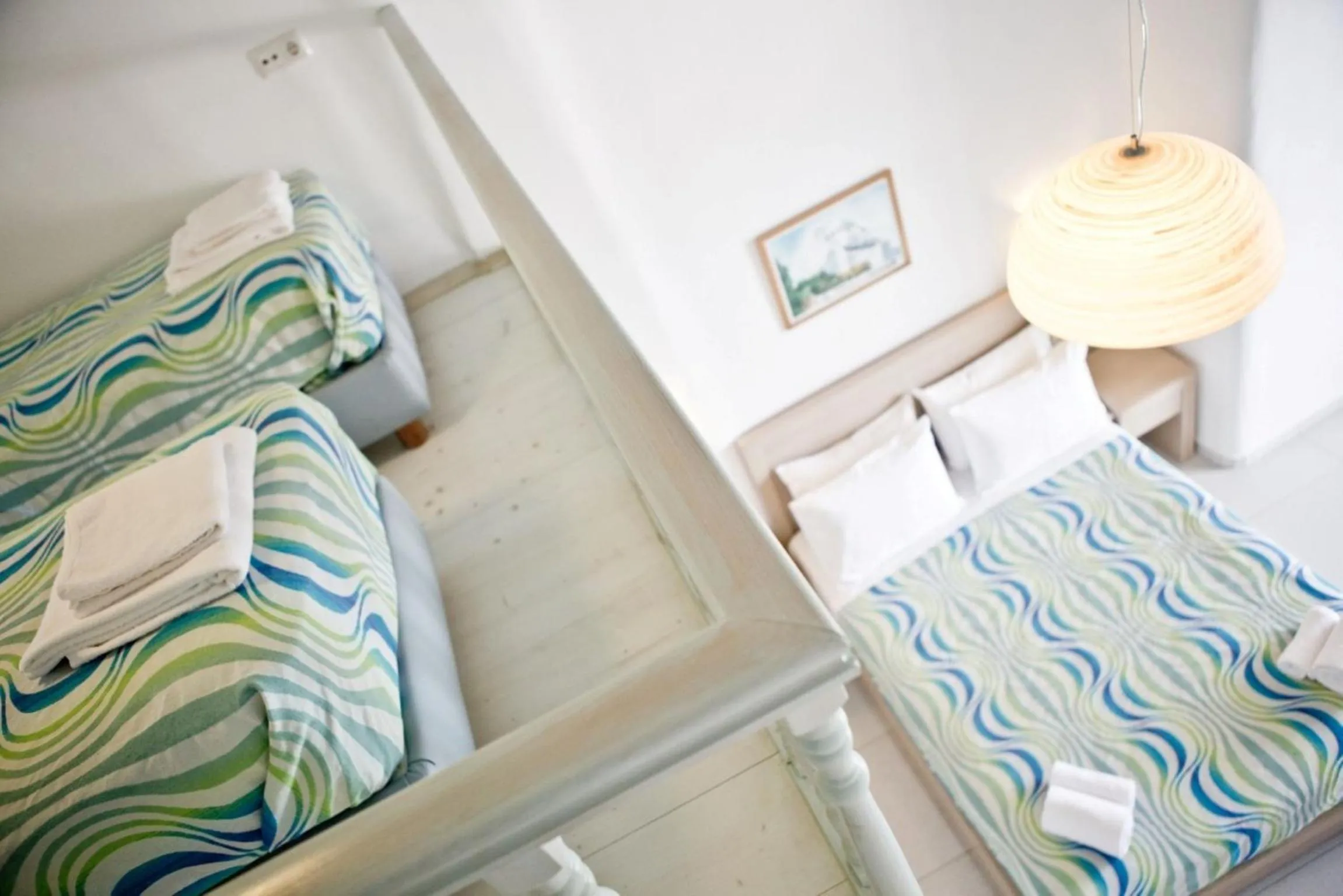 Bed in Niriides Homes & Villas