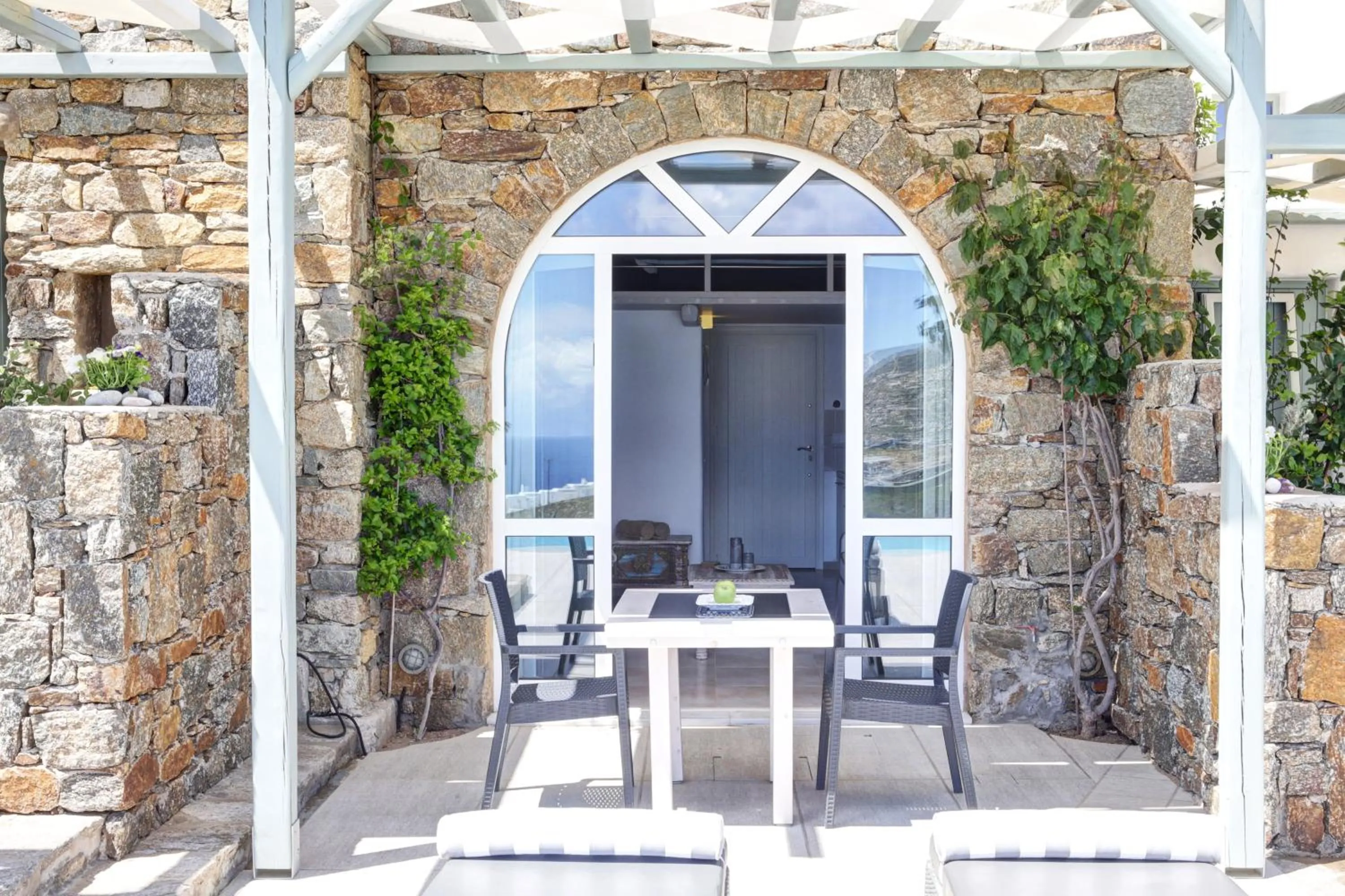 Garden in Niriides Homes & Villas