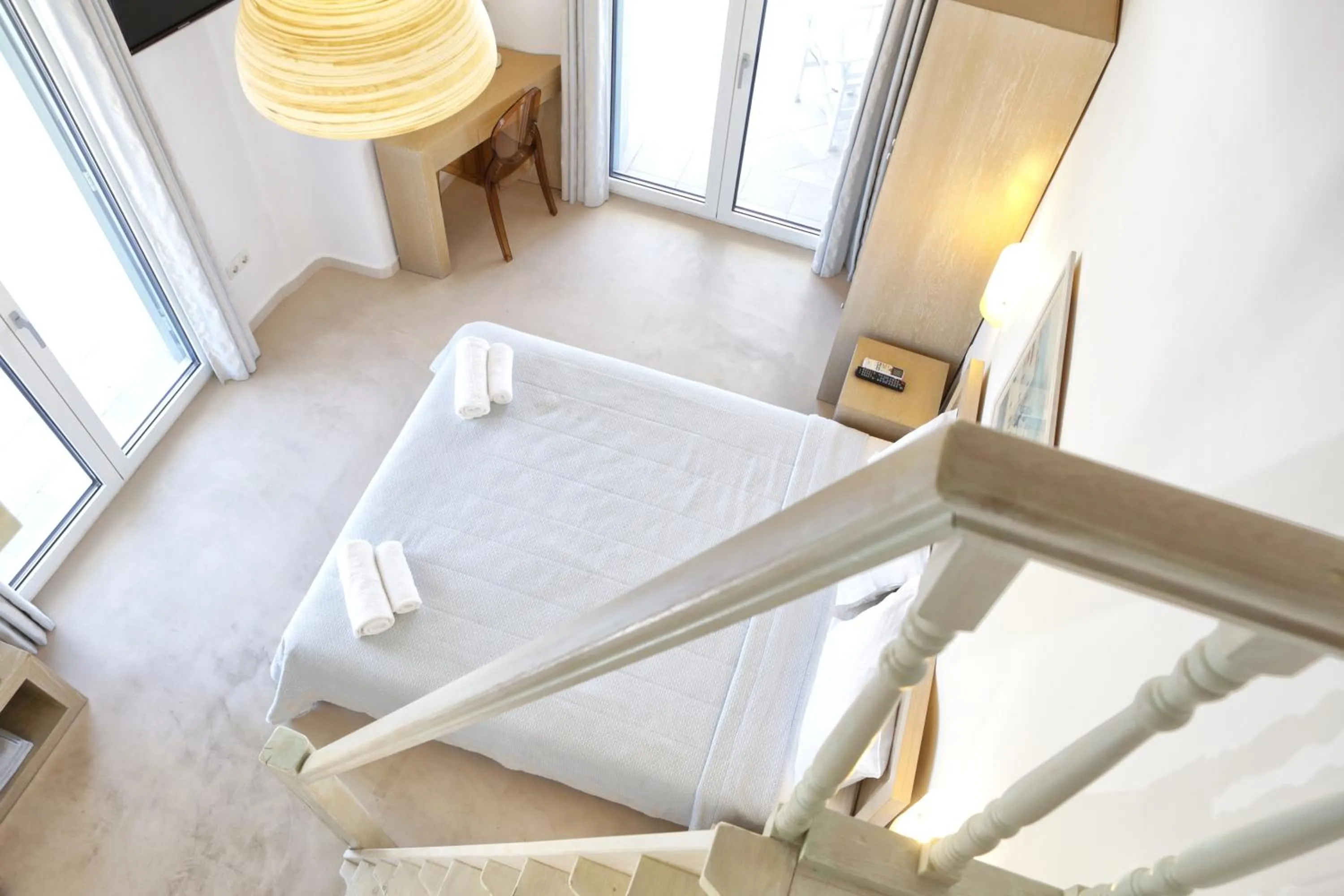 Bed in Niriides Homes & Villas