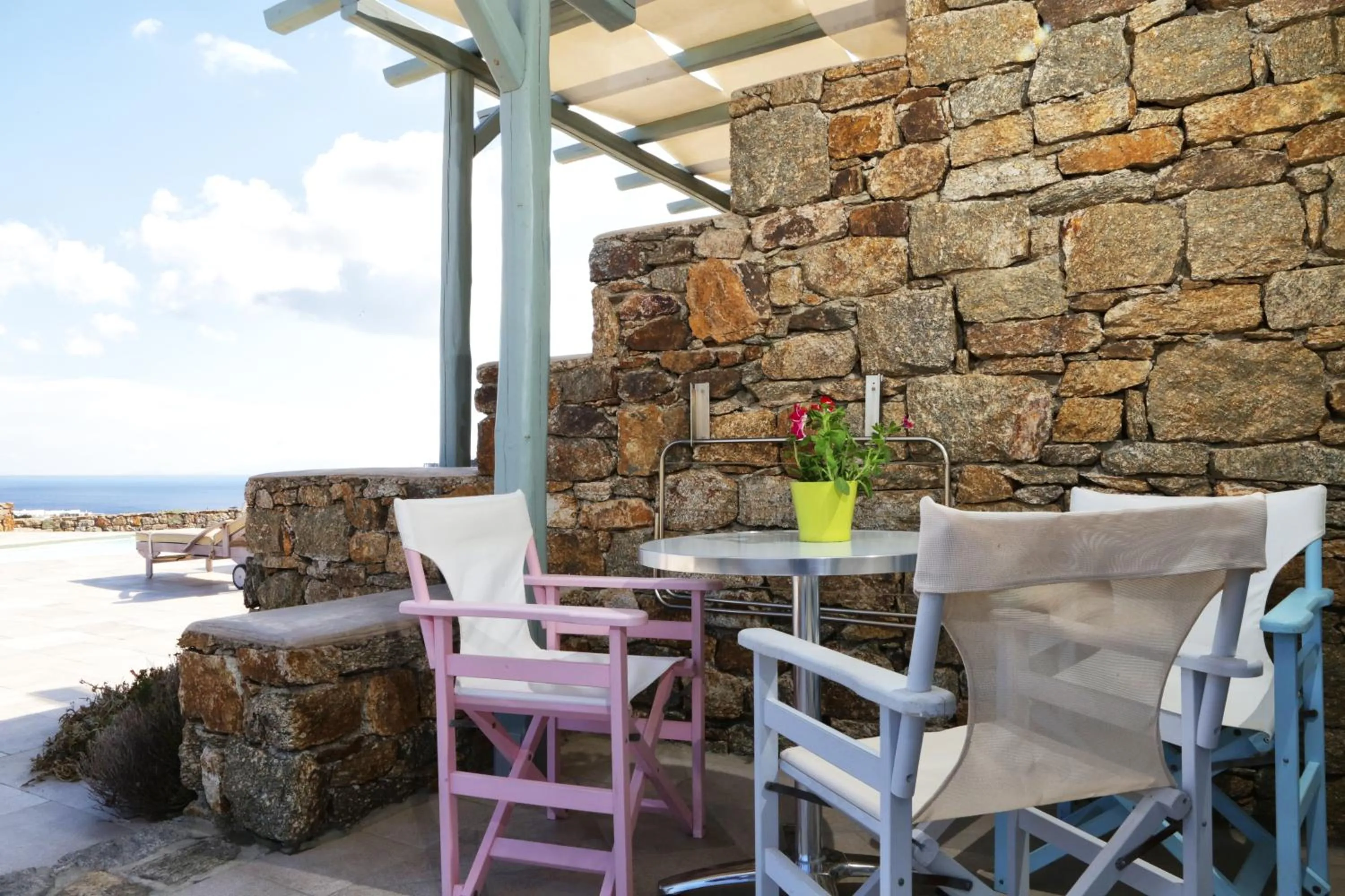 Balcony/Terrace in Niriides Homes & Villas