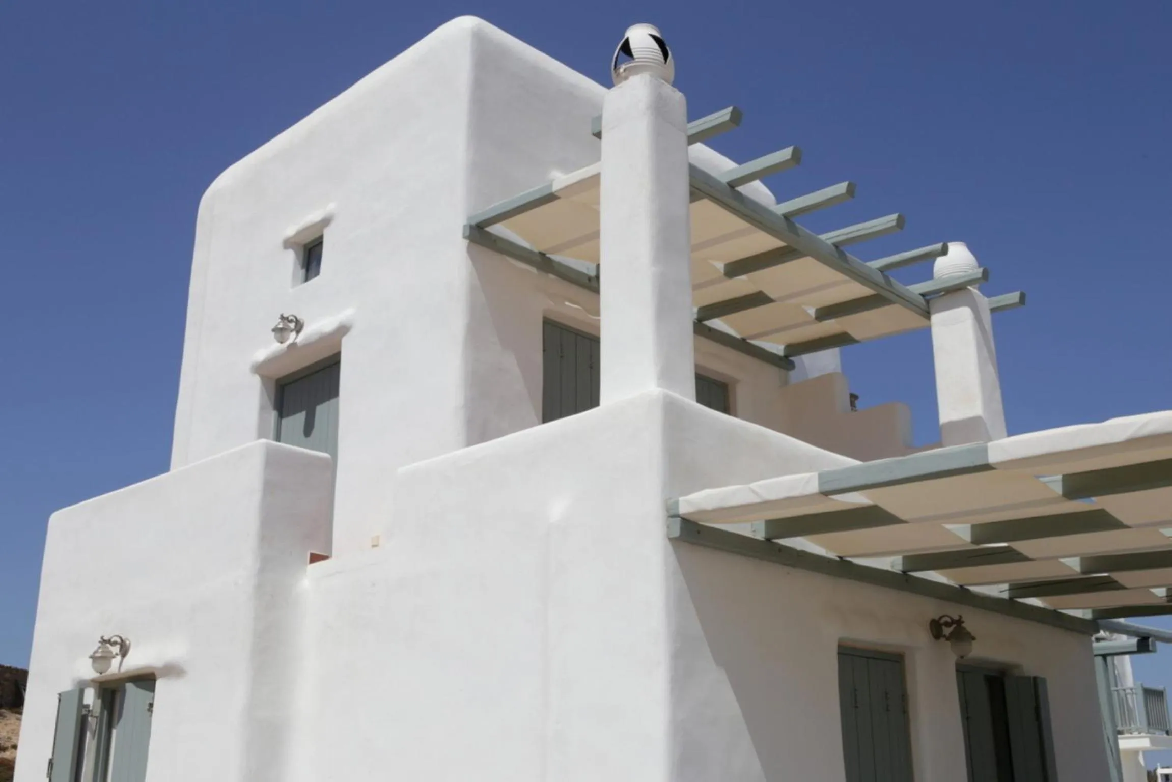 Facade/entrance in Niriides Homes & Villas