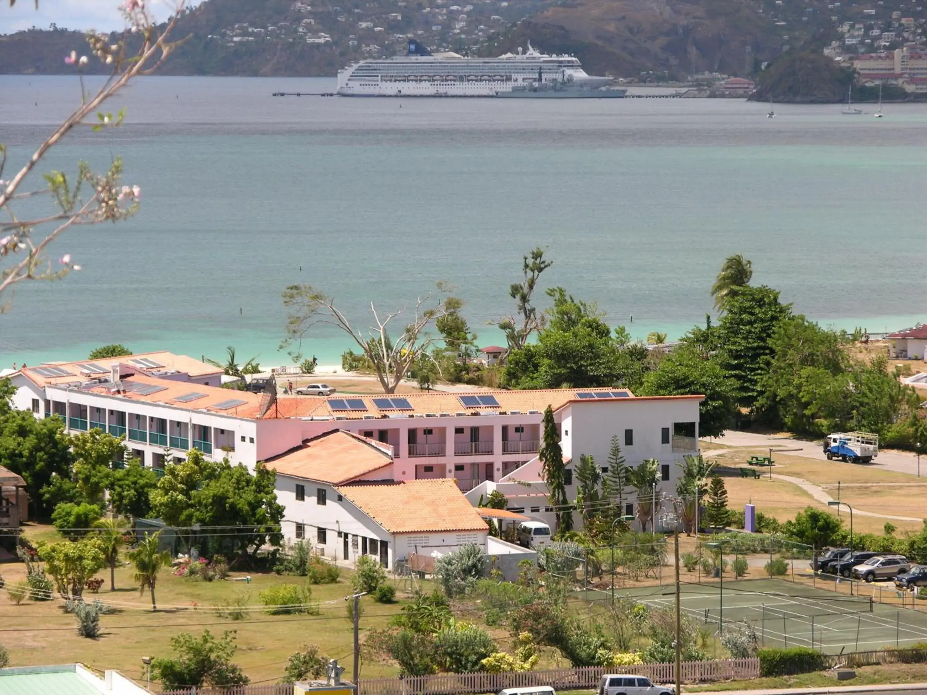 Bird's eye view in Allamanda Beach Hotel Bird's eye view in Allamanda Beach Hotel