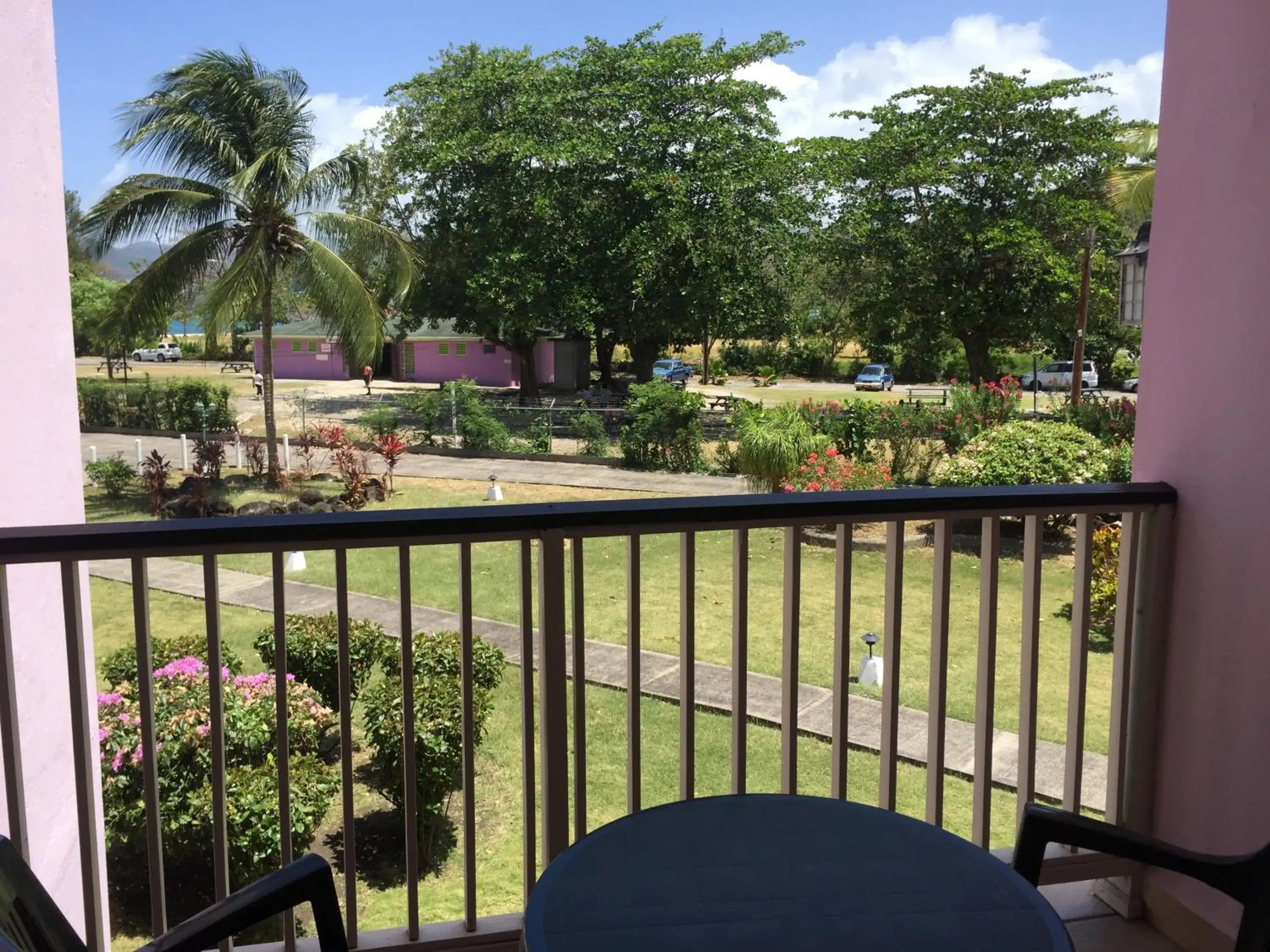 Garden view in Allamanda Beach Resort Garden view in Allamanda Beach Resort