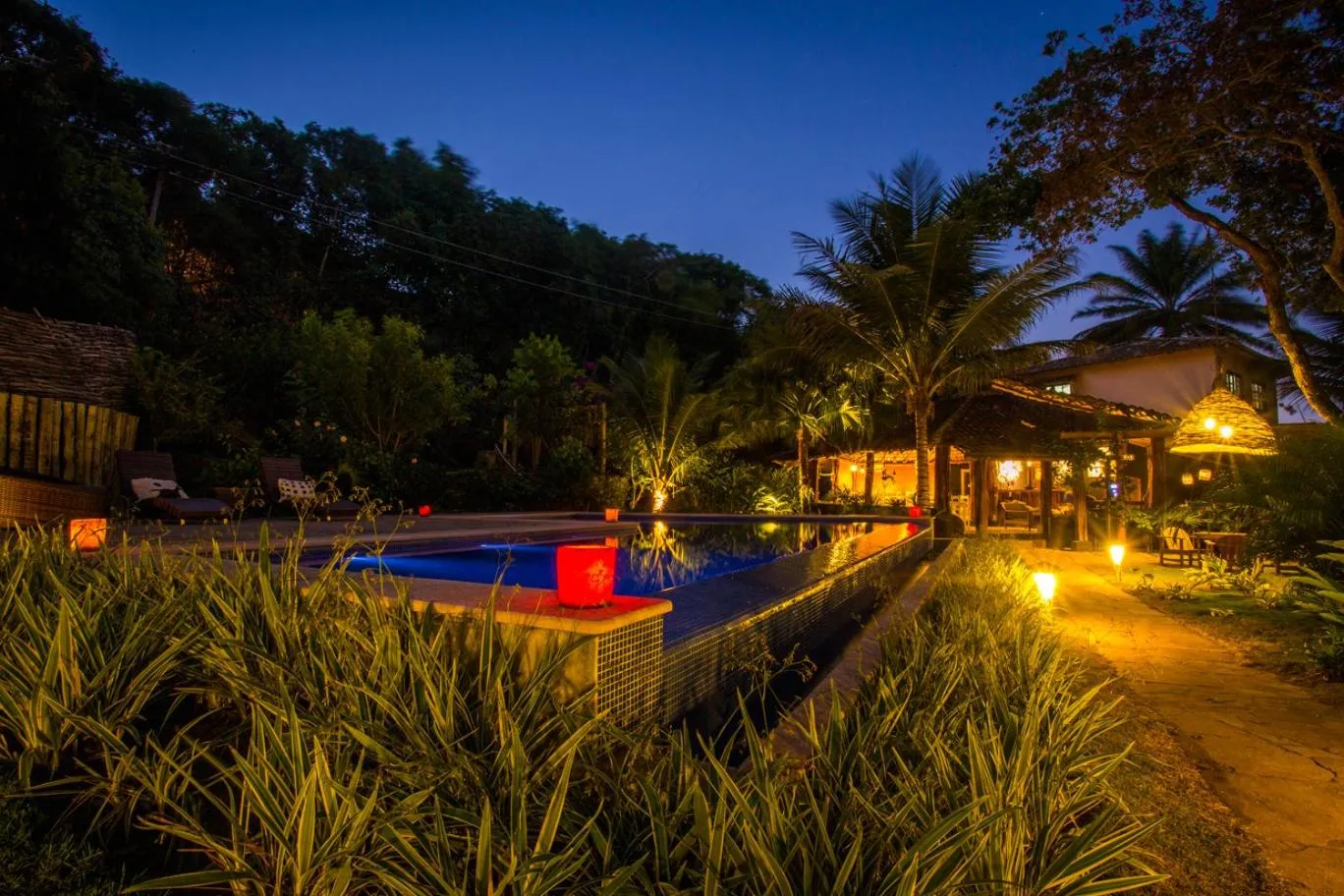 Night in Pousada Le Refuge