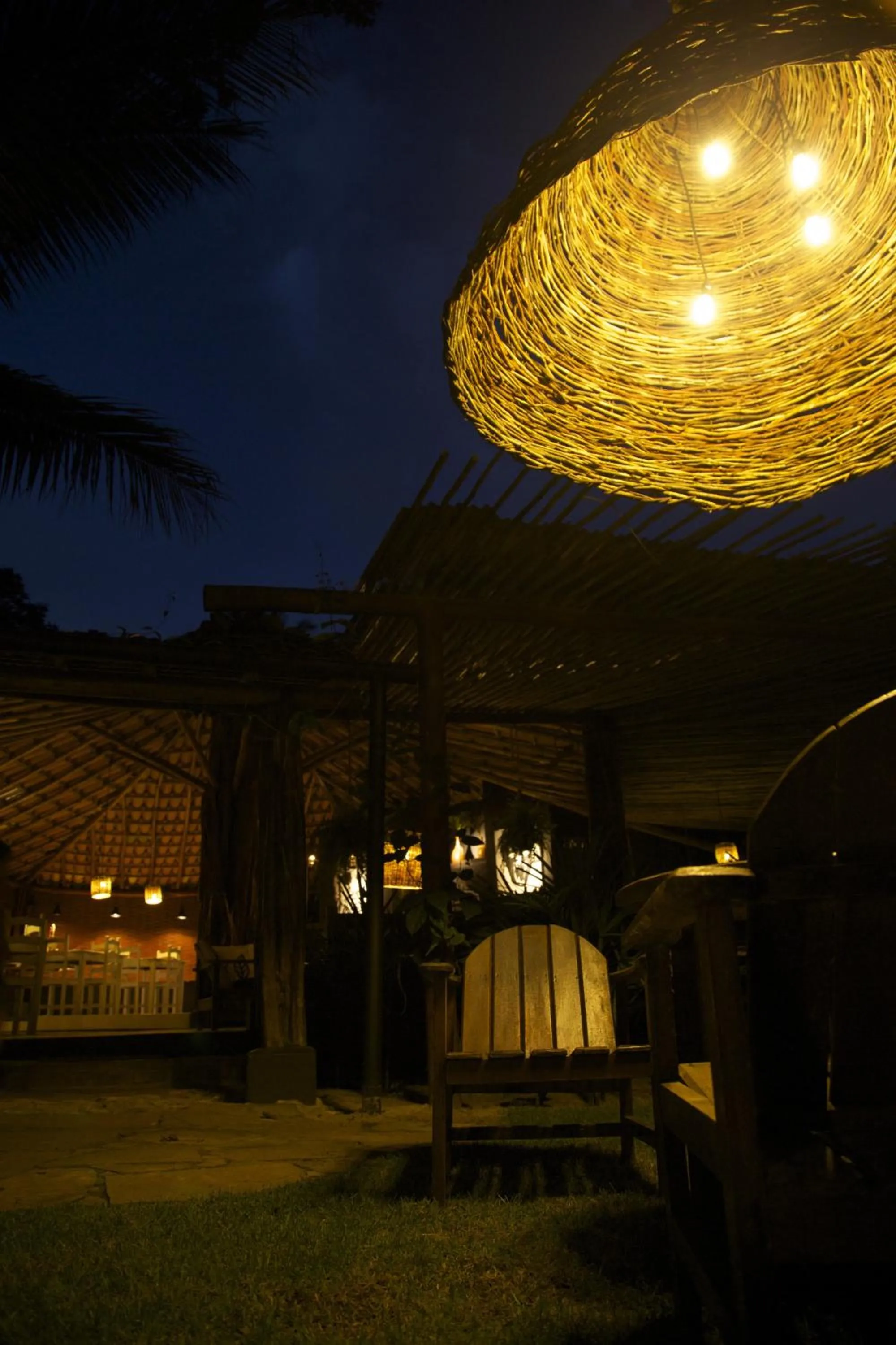 Patio in Pousada Le Refuge