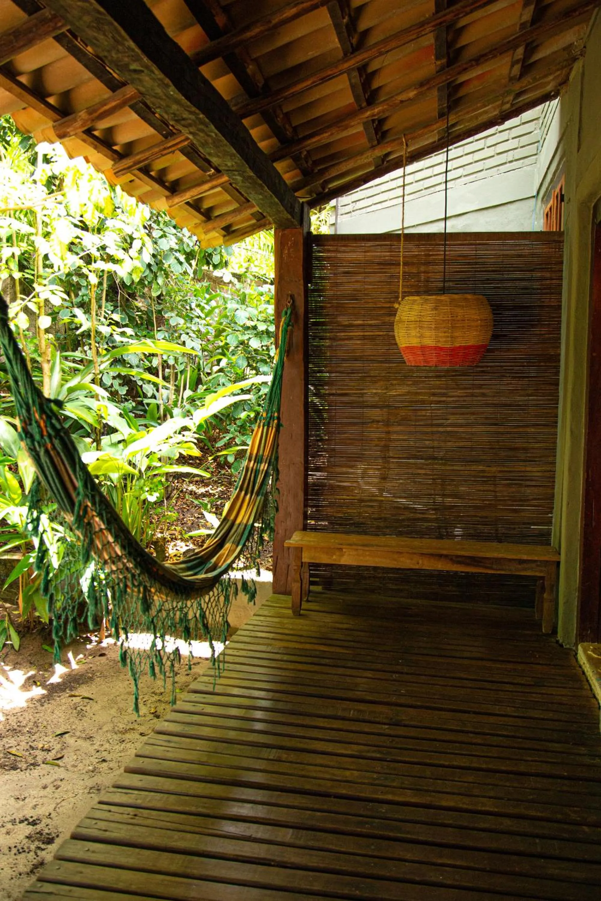Pool view in Pousada Le Refuge