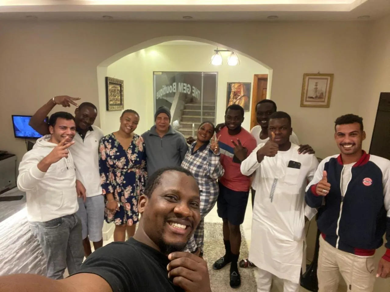 group of guests in GEM VIEW INN