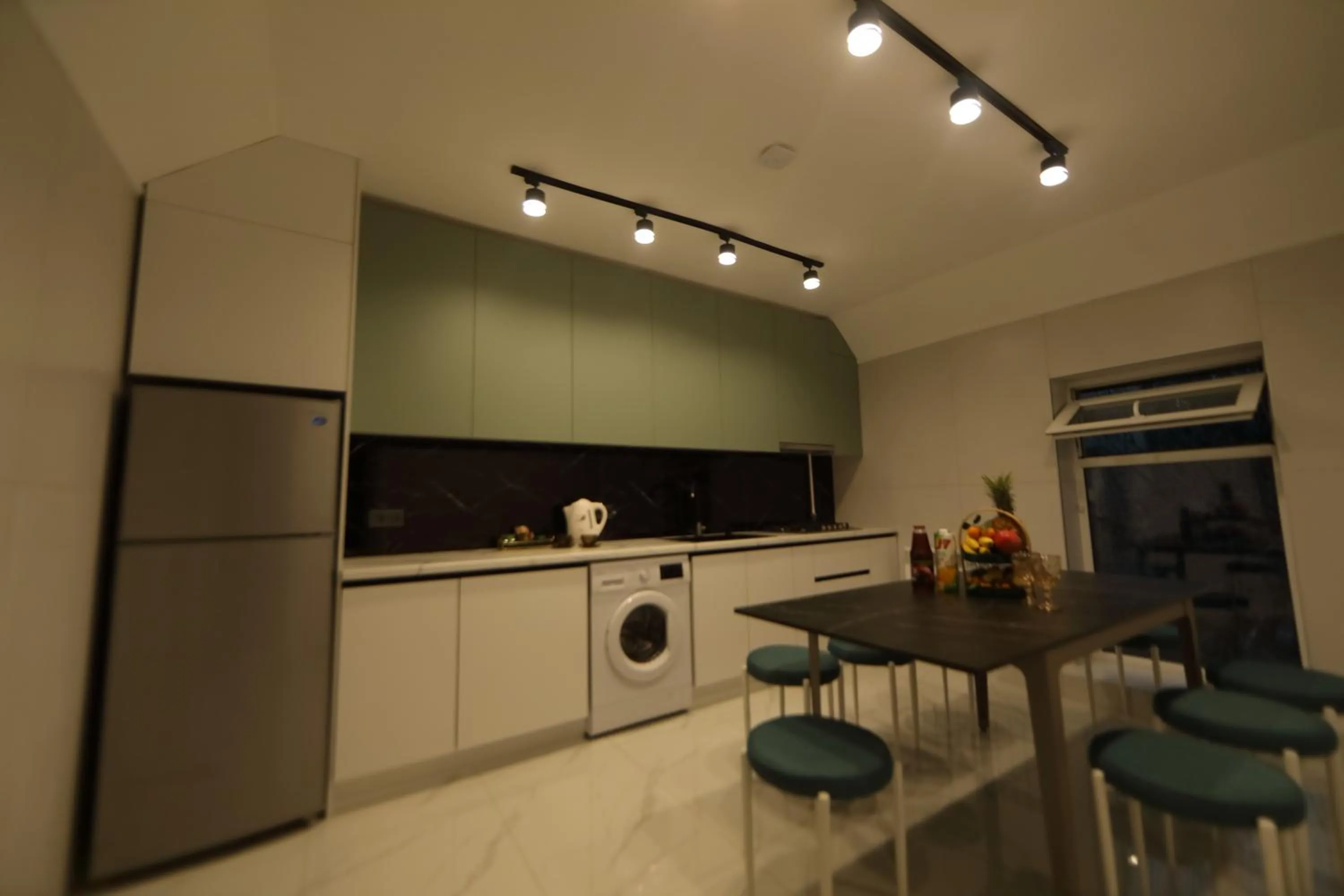 Kitchen or kitchenette in Cozy Hostel