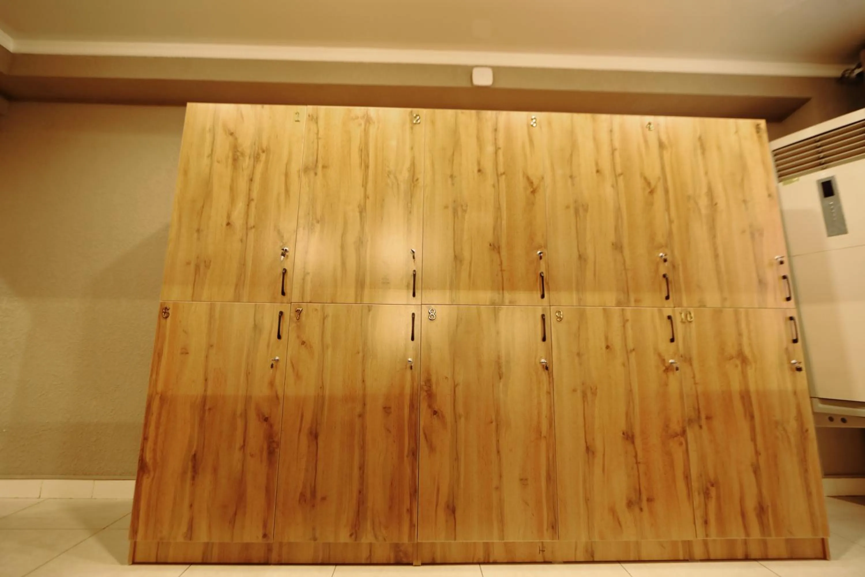 microwave in Cozy Hostel