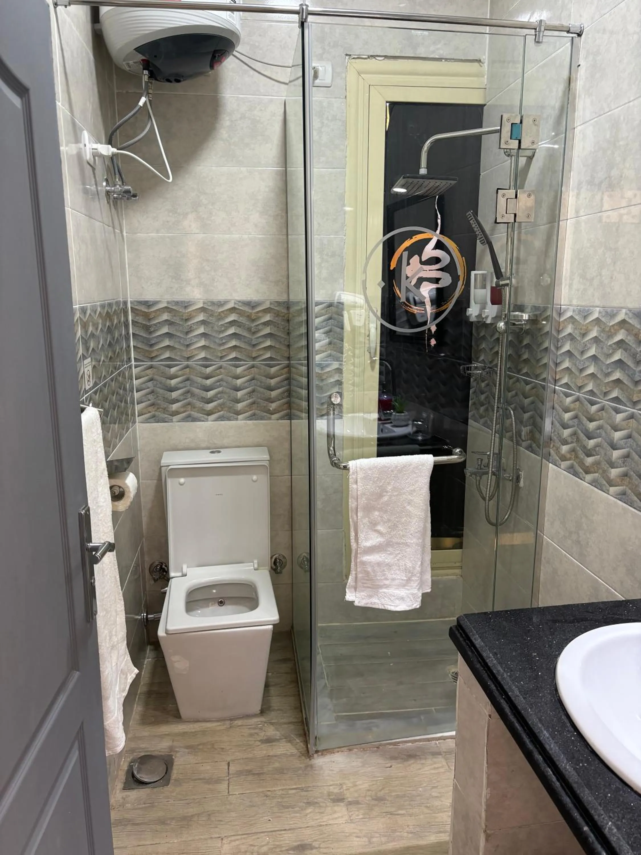 Shower in K Boutique Hotel MedSpa-Pyramids & Grand Egyptian Museum