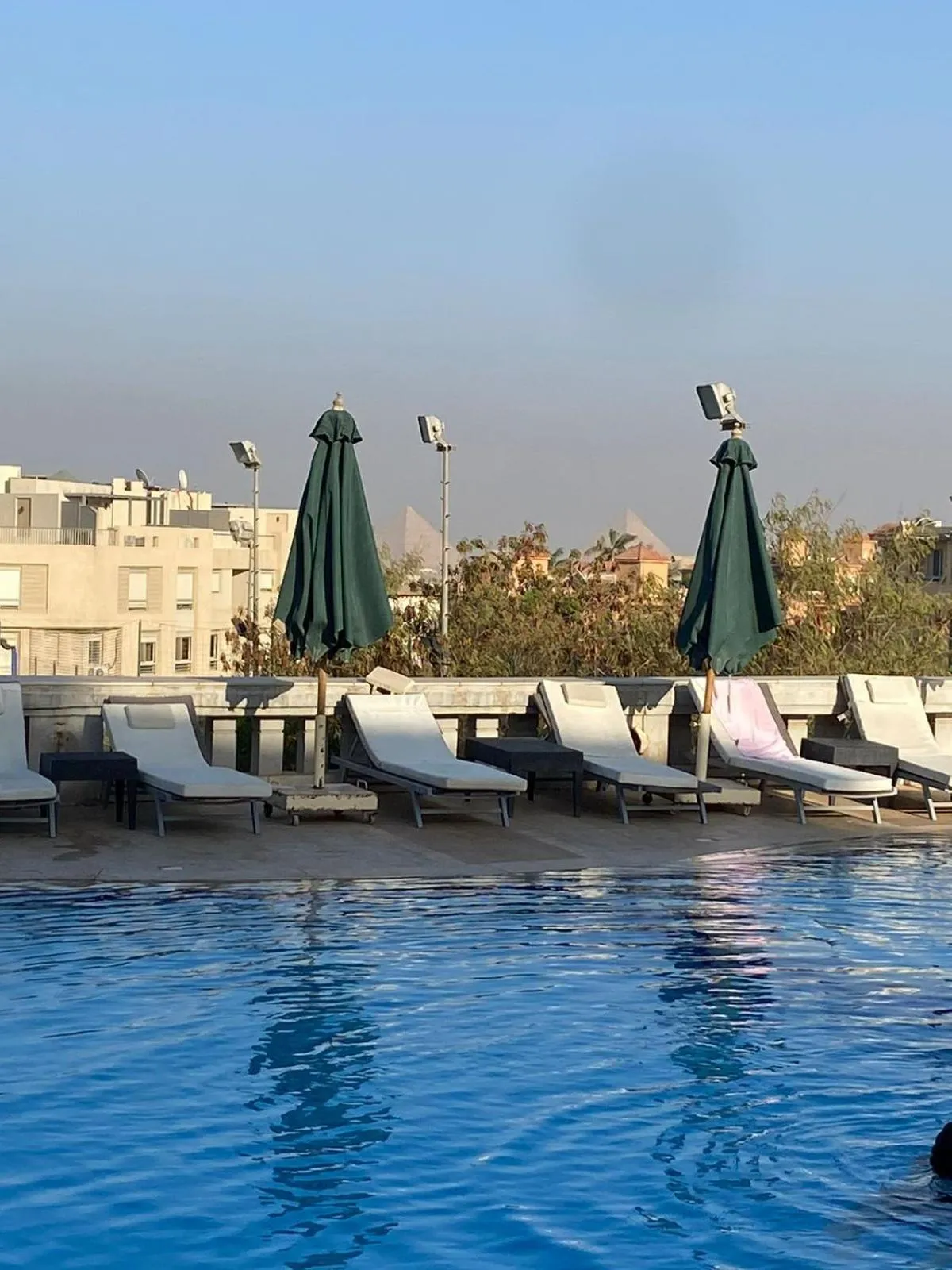 Pool view in K Boutique Hotel MedSpa-Pyramids & Grand Egyptian Museum