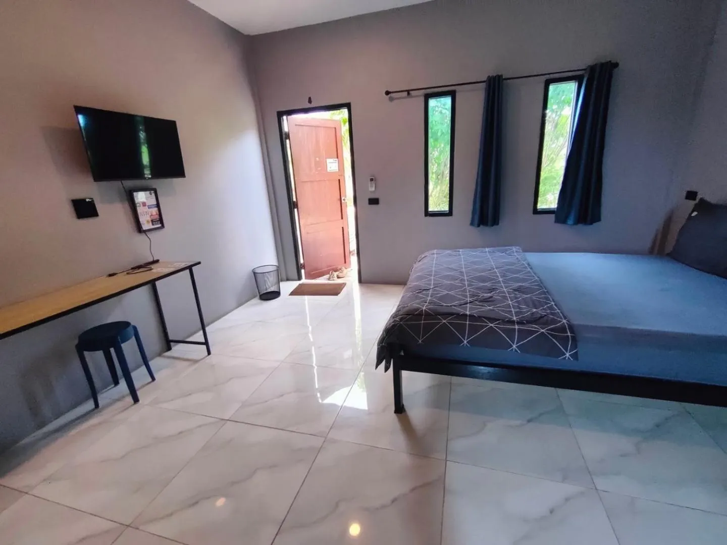 Bed in เช็คอินรีสอร์ท Check-in Resort