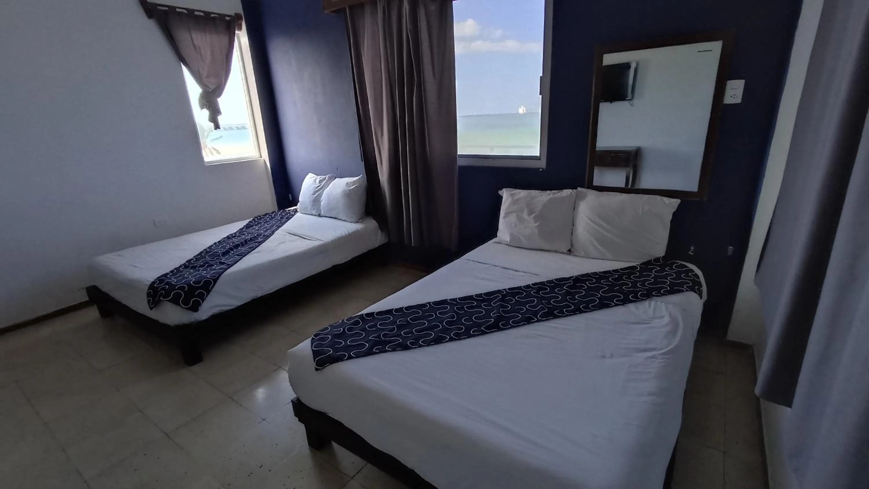 Bed in Hotel Tropical