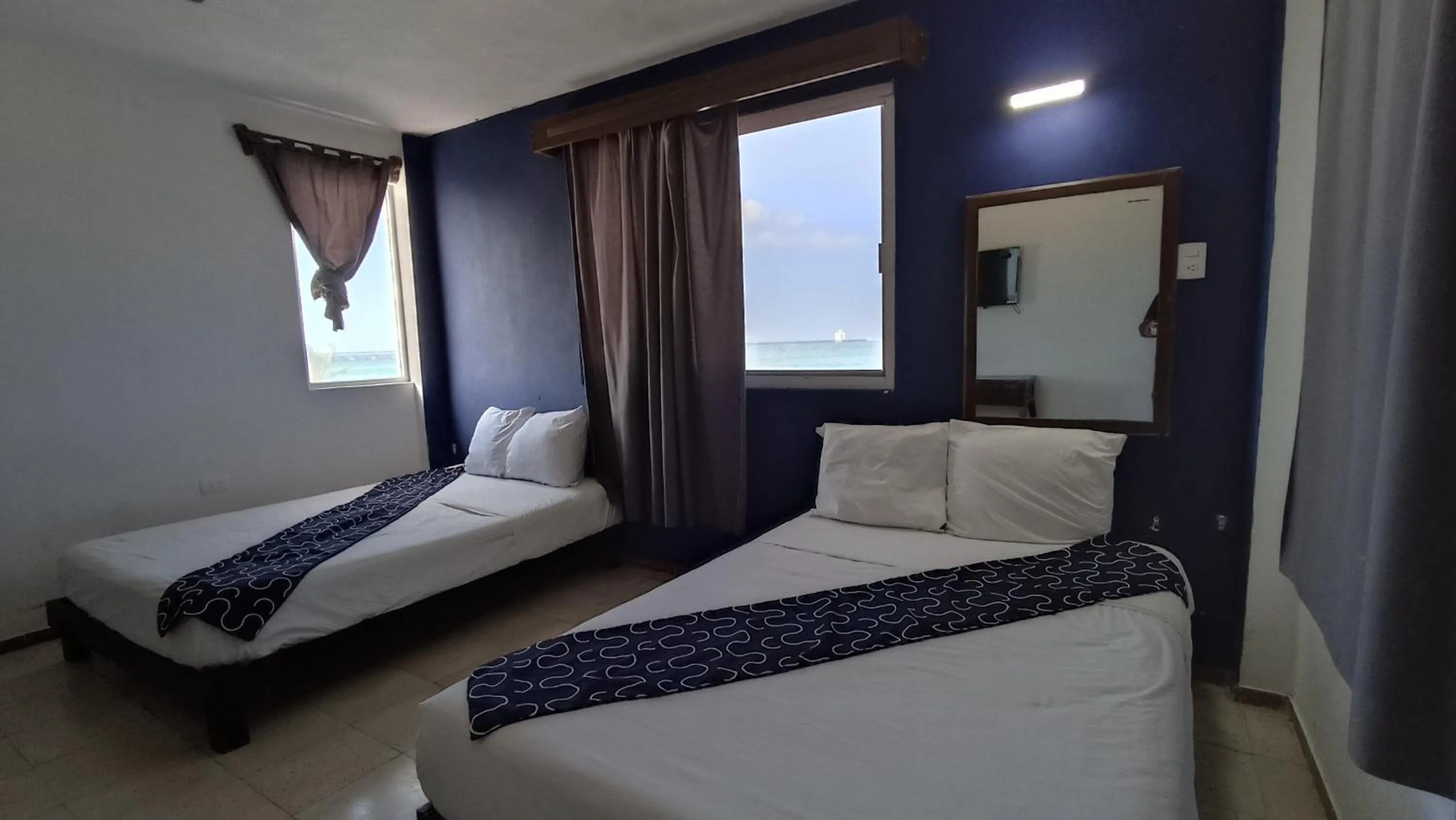 Bed in Hotel Tropical