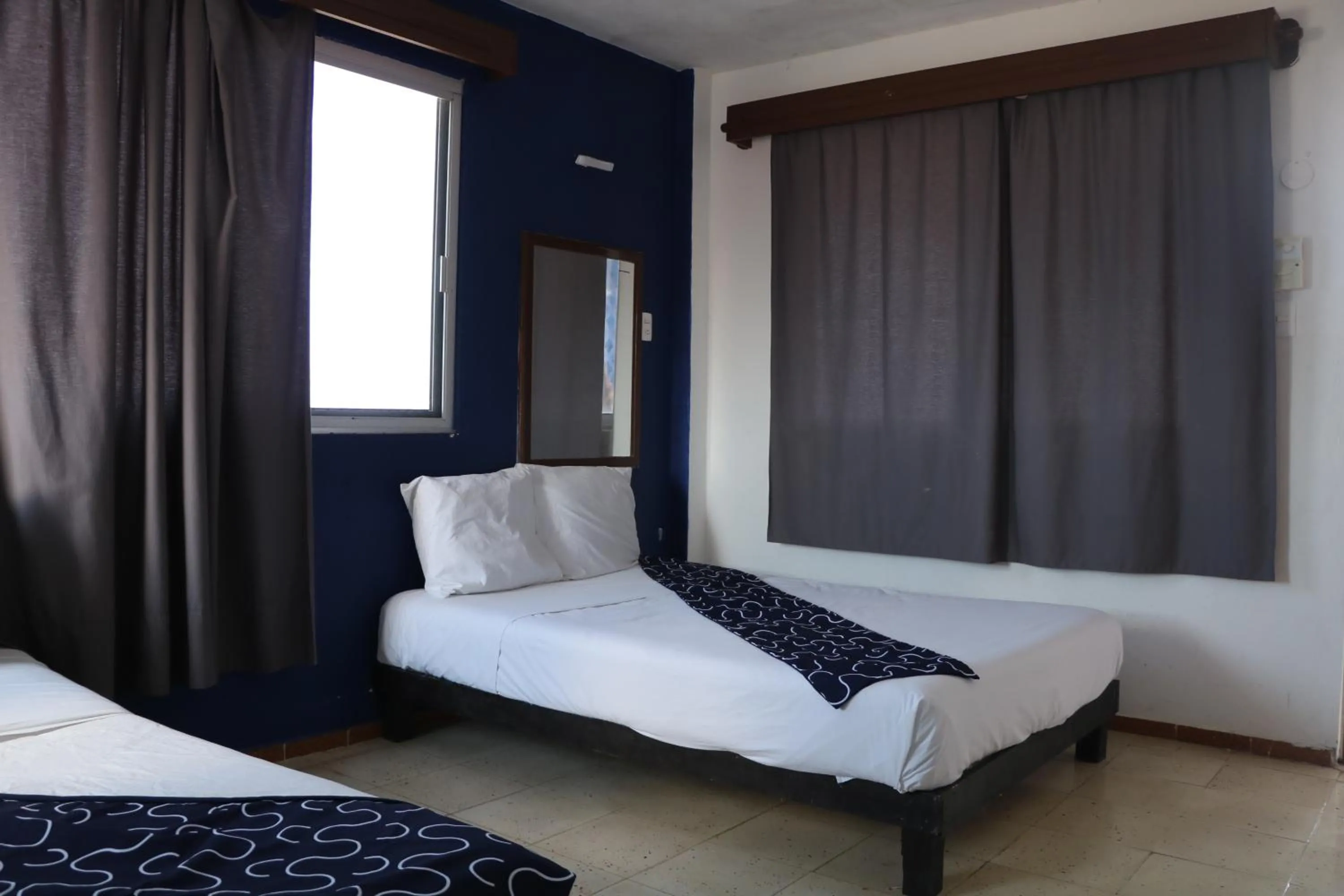 Bed in Hotel Tropical