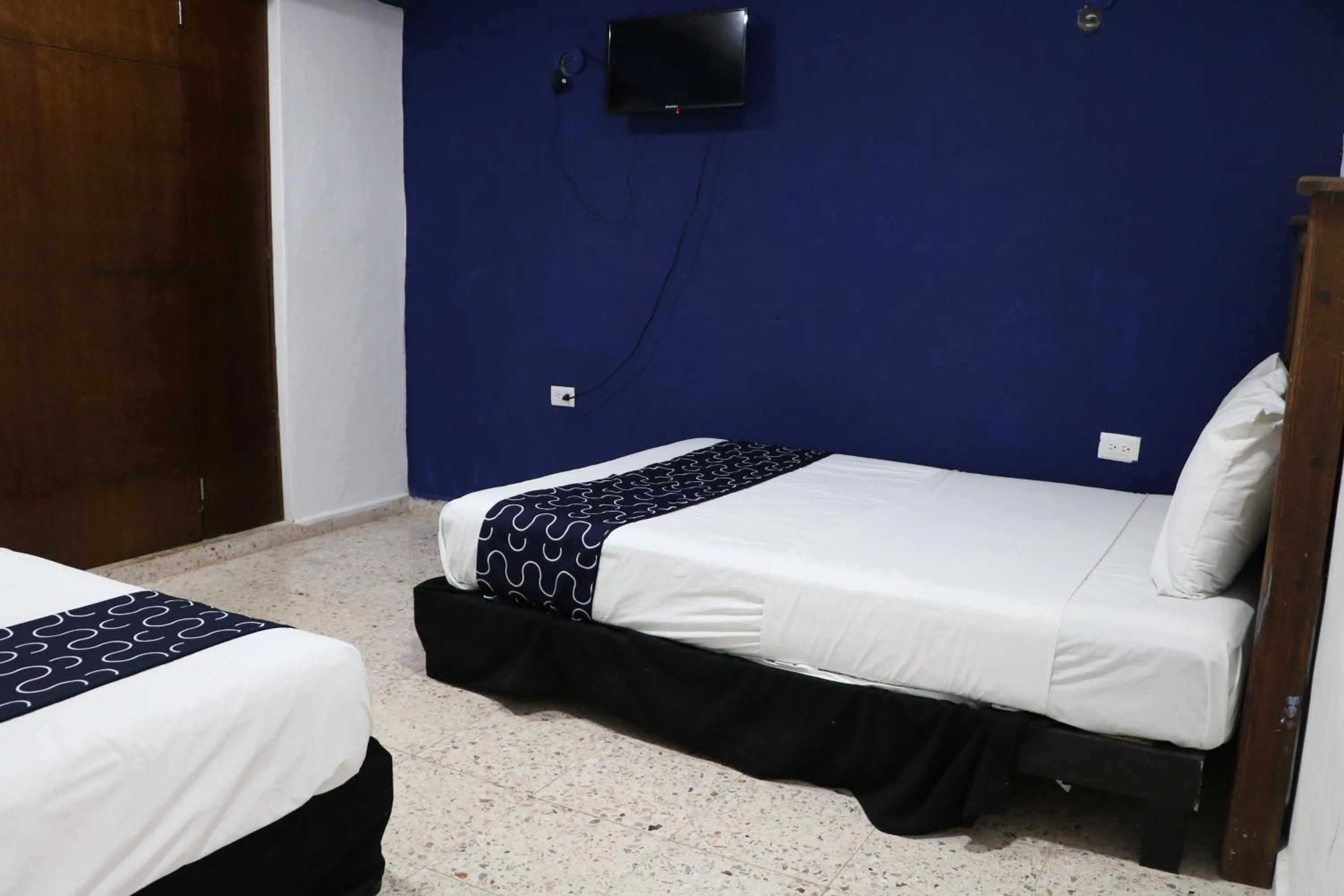 Bed in Hotel Tropical
